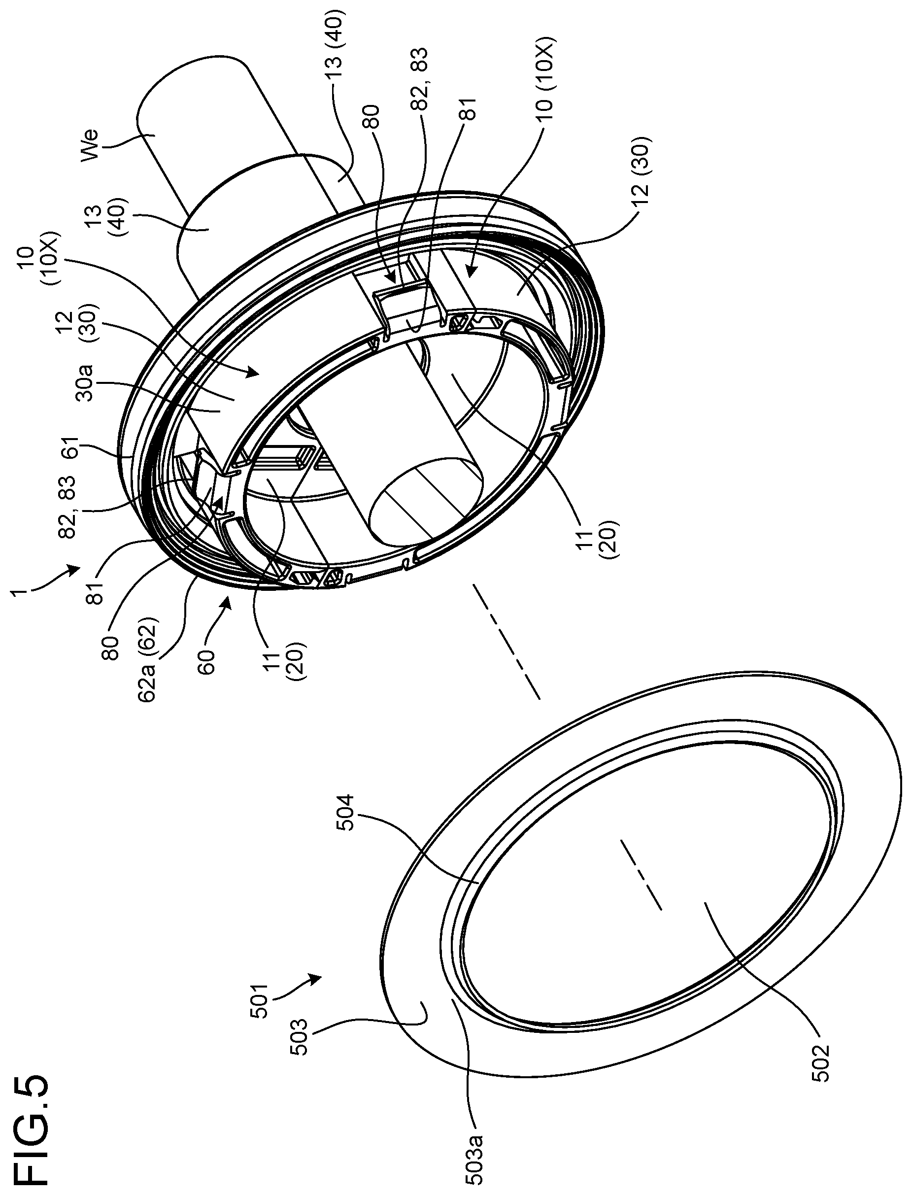 Patent US12304401 Figure 5 – Grommet