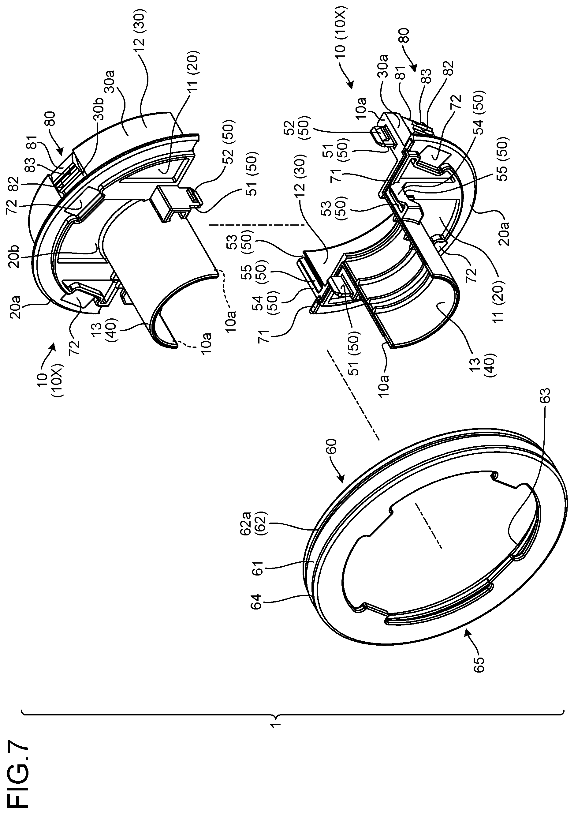Patent US12304401 Figure 7 – Grommet