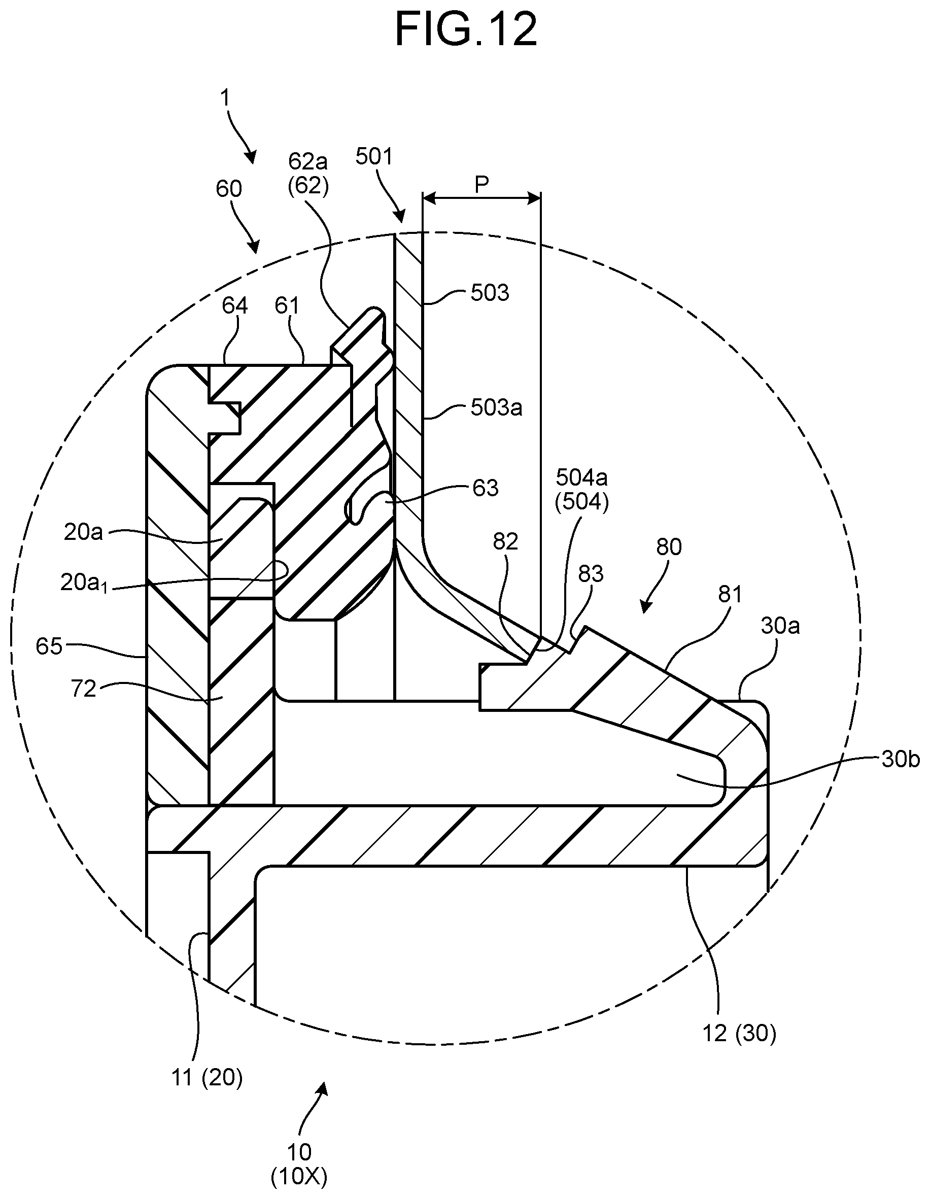 Patent US12304401 Figure 12 – Grommet