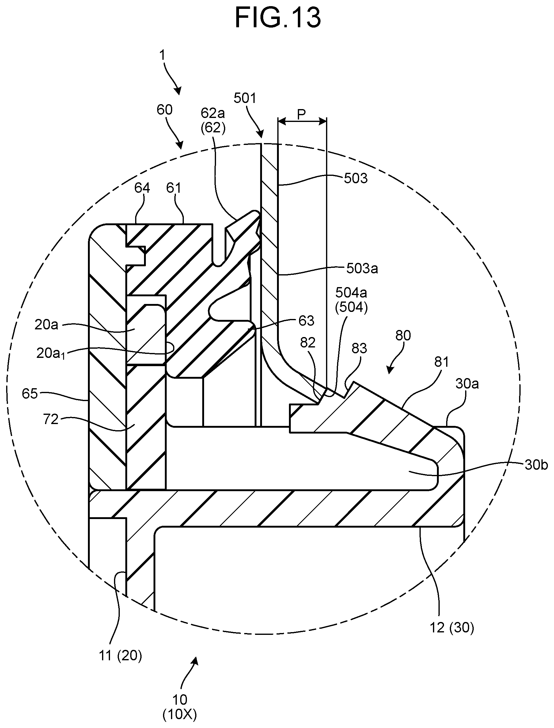 Patent US12304401 Figure 13 – Grommet