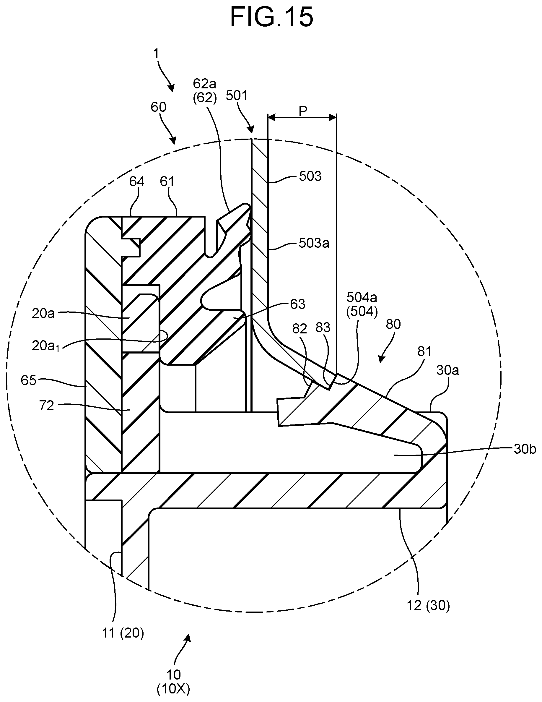 Patent US12304401 Figure 15 – Grommet