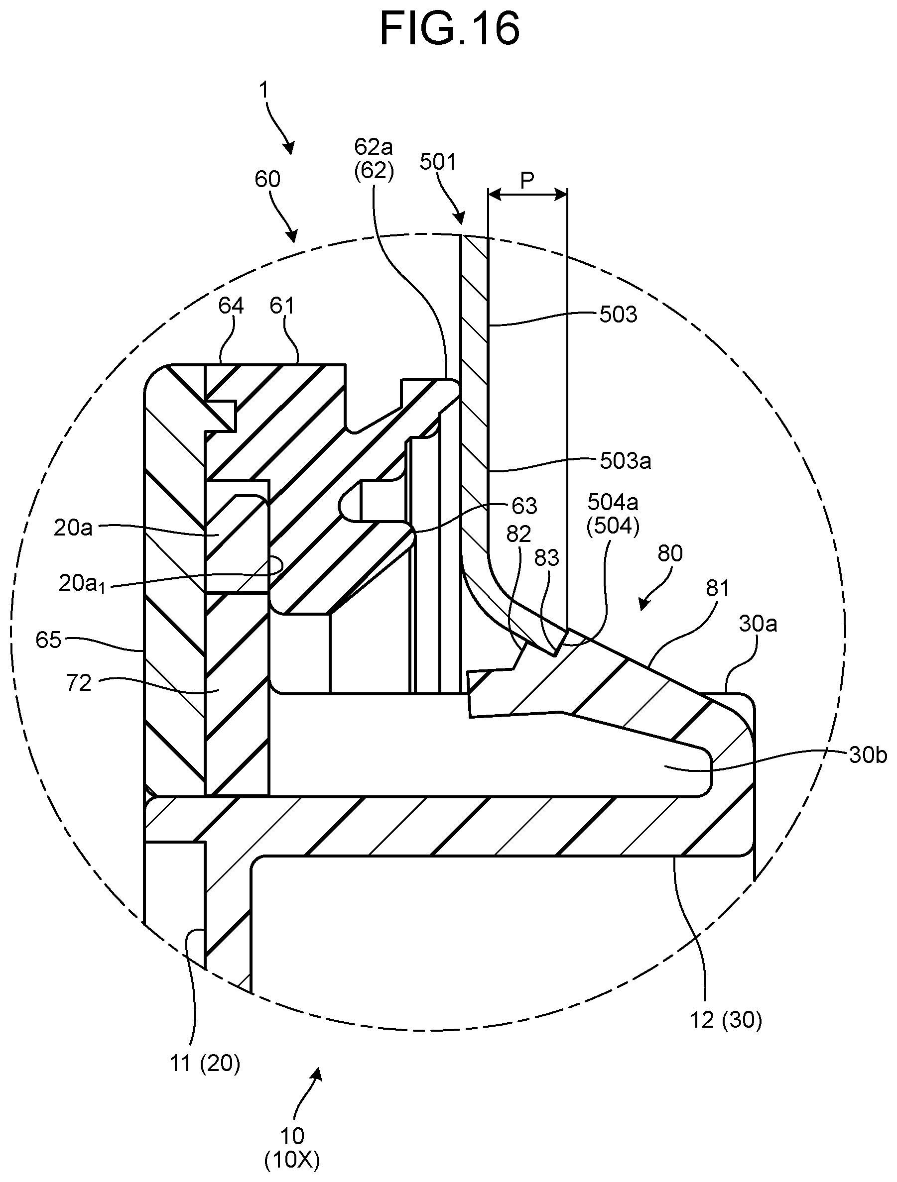 Patent US12304401 Figure 16 – Grommet