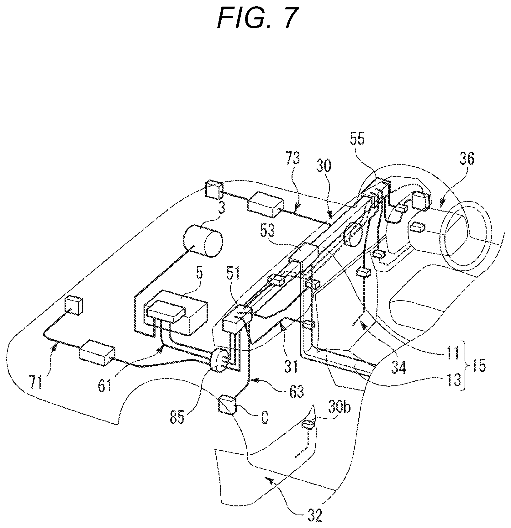 Patent US12304403 Figure 7 – Vehicular circuit body