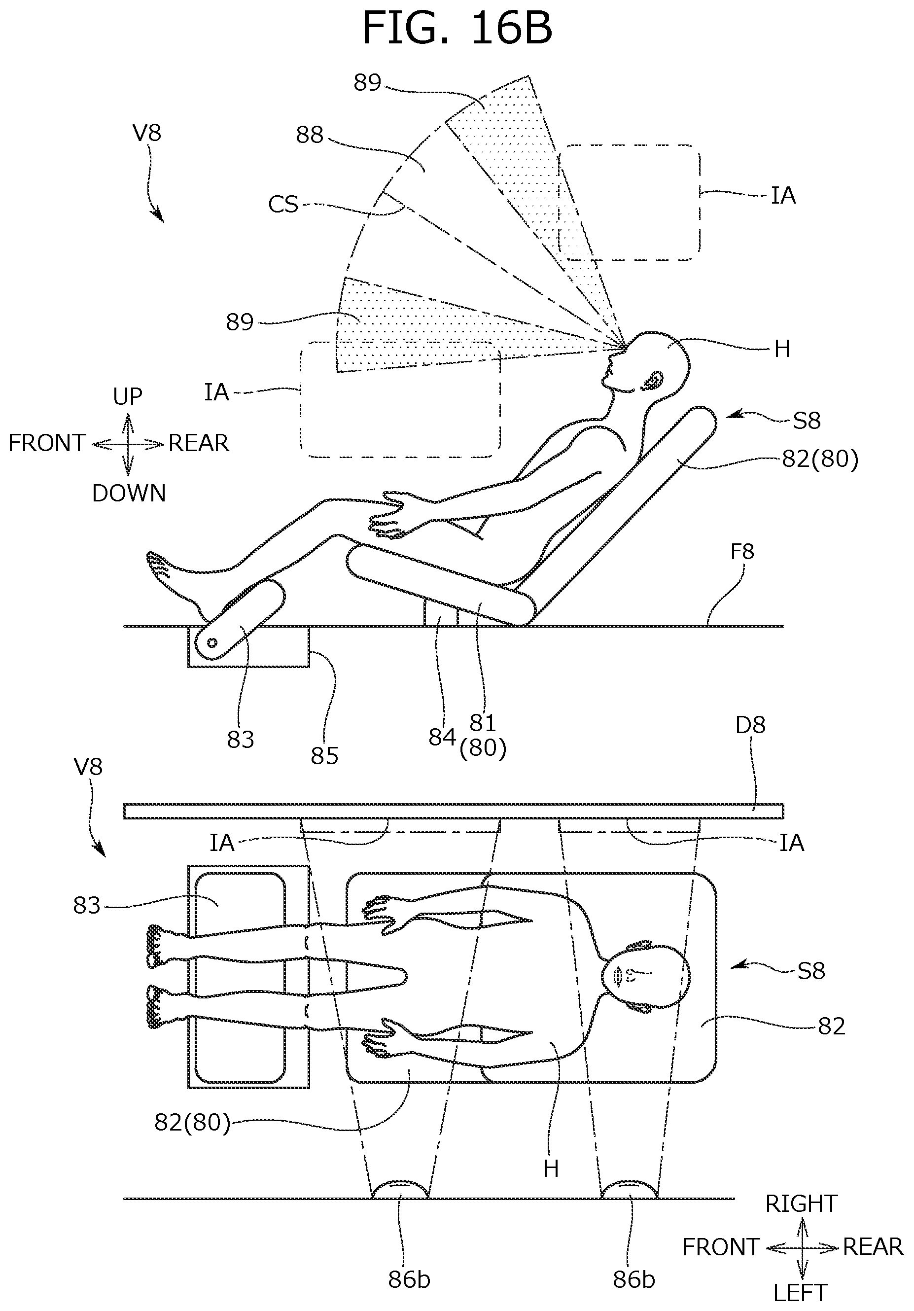 Patent US12304404 Figure 18 – Attachment structure for functional component and interior member