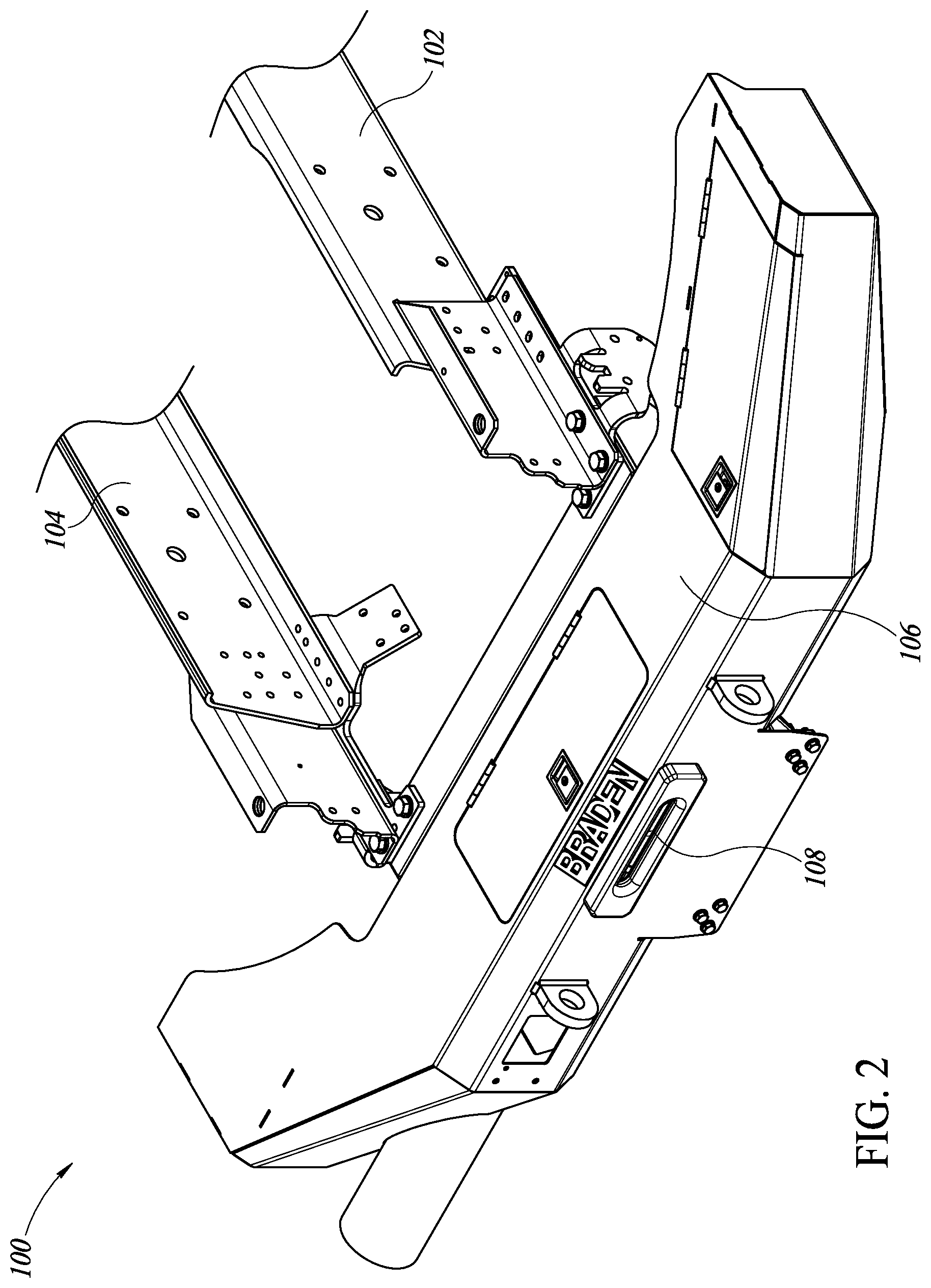 Patent US12304410 Figure 2 – Winch mounting systems