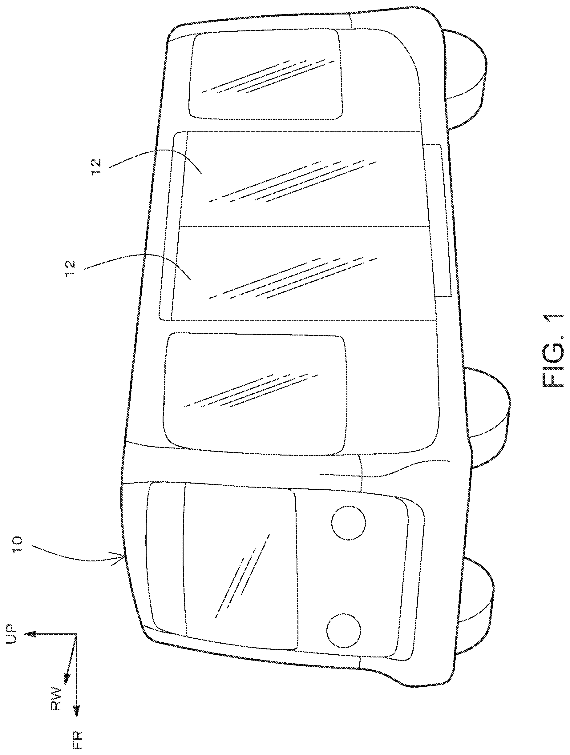 Patent US12304413 Figure 1 – Door opening/closing determination device and door opening/closing determination method