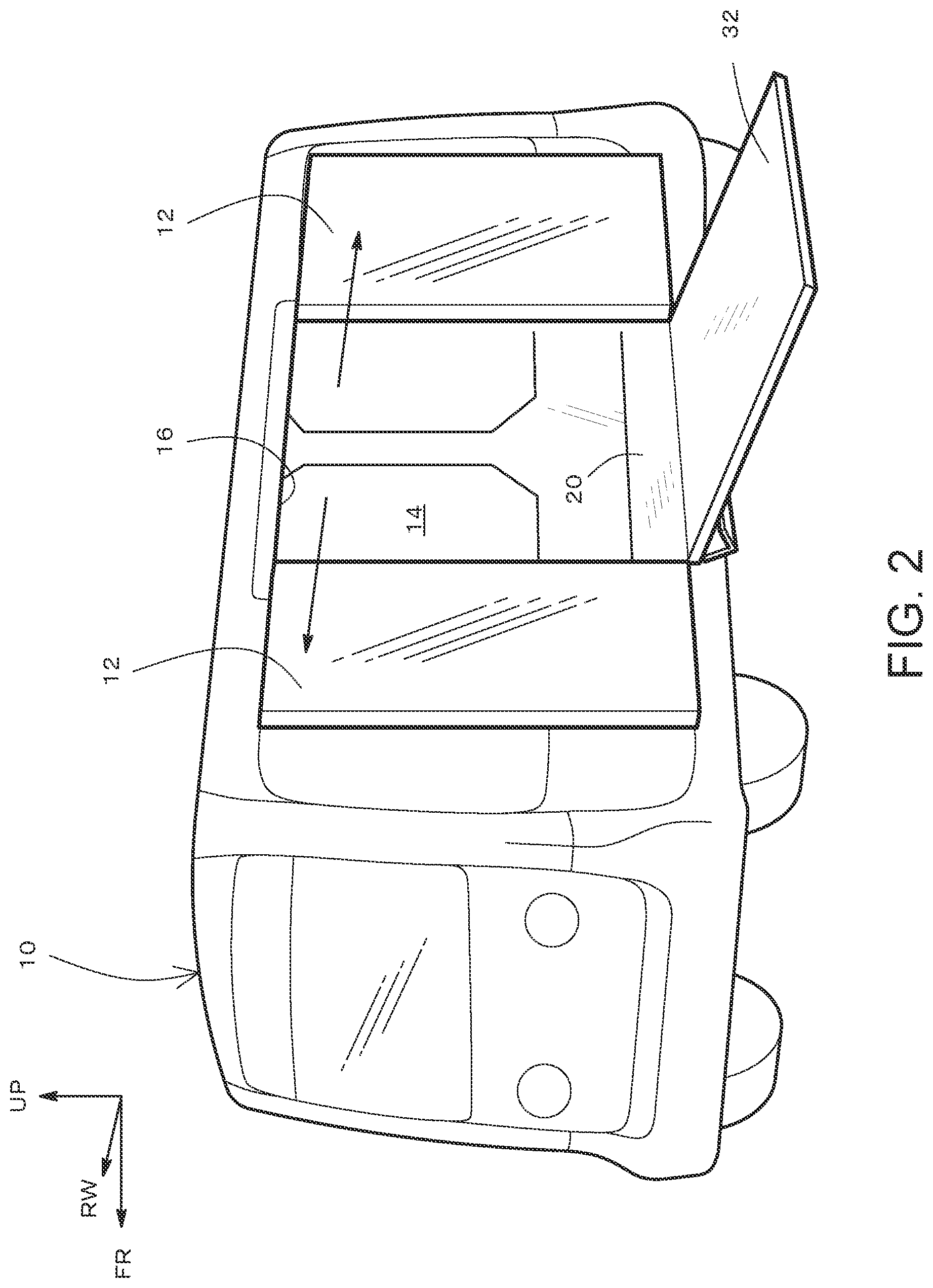 Patent US12304413 Figure 2 – Door opening/closing determination device and door opening/closing determination method