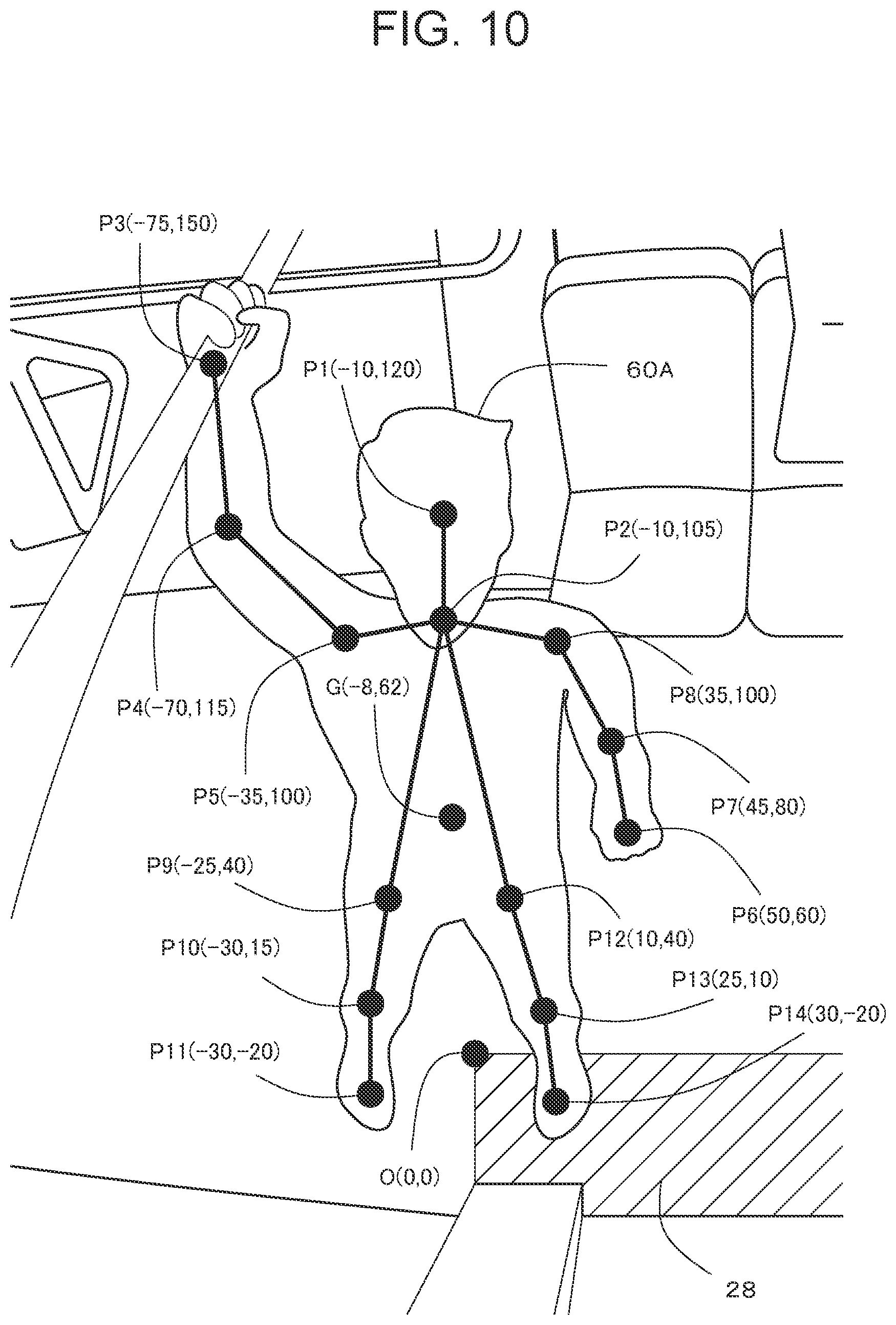 Patent US12304413 Figure 10 – Door opening/closing determination device and door opening/closing determination method