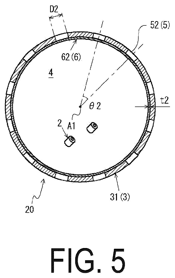Patent US12304417 Figure 5 – Gas generator and airbag device
