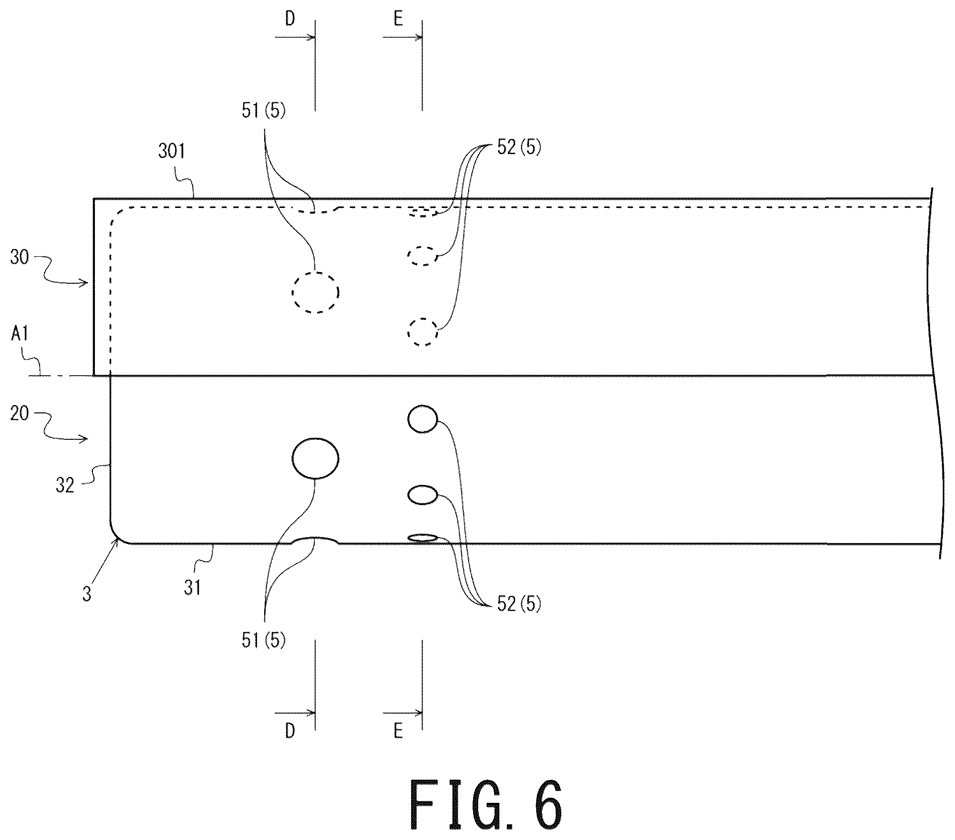 Patent US12304417 Figure 6 – Gas generator and airbag device