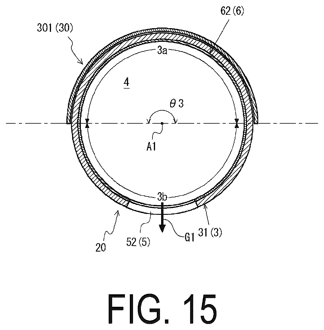 Patent US12304417 Figure 15 – Gas generator and airbag device