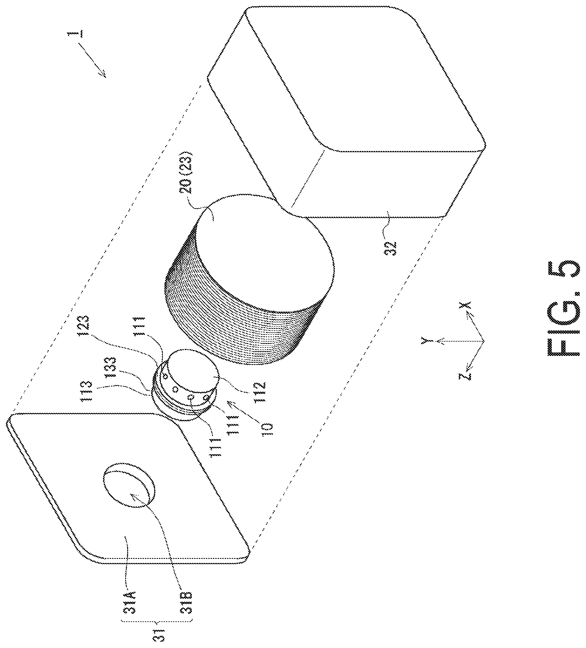 Patent US12304418 Figure 5 – Airbag device and method for inflating airbag device