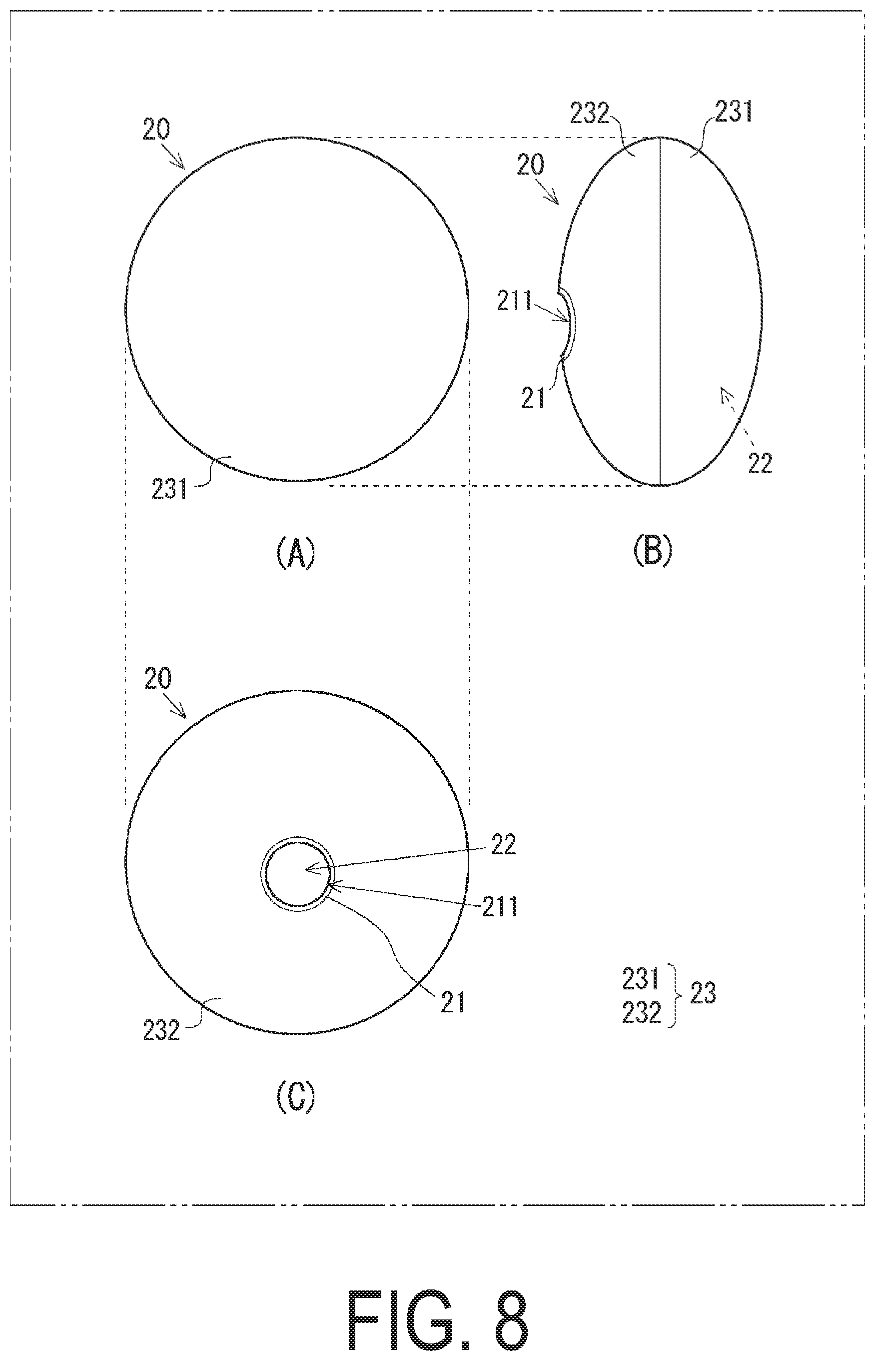 Patent US12304418 Figure 8 – Airbag device and method for inflating airbag device