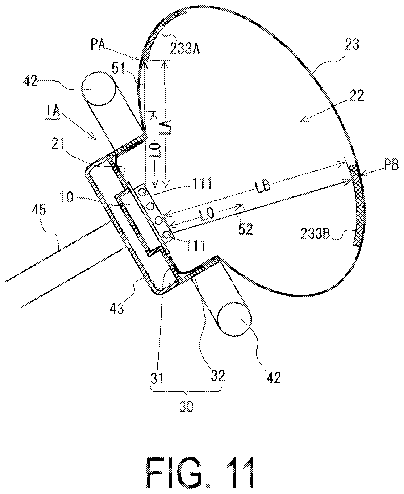 Patent US12304418 Figure 11 – Airbag device and method for inflating airbag device