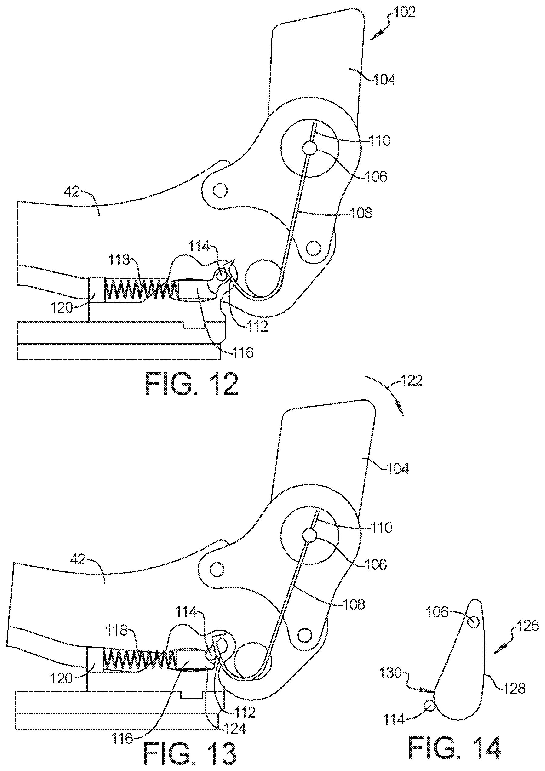 Patent US12304419 Figure 6 – Seatbelt anchorage with energy absorption for frontal impact protection