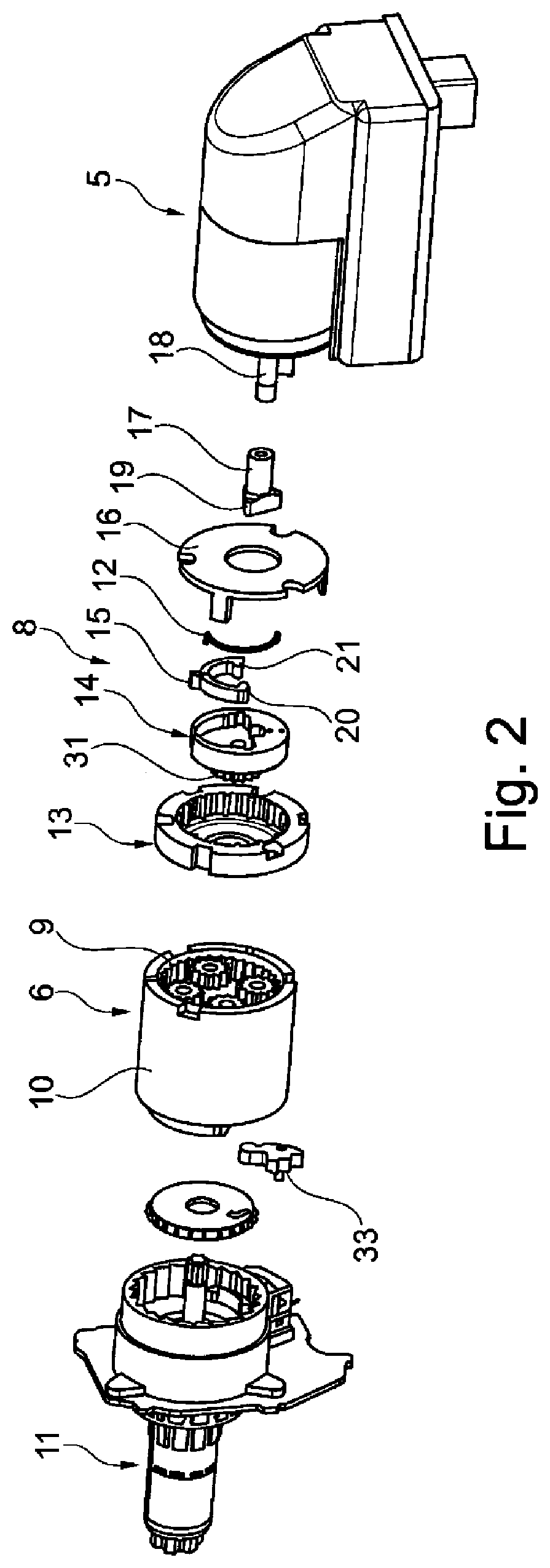 Patent US12304420 Figure 2 – Belt retractor