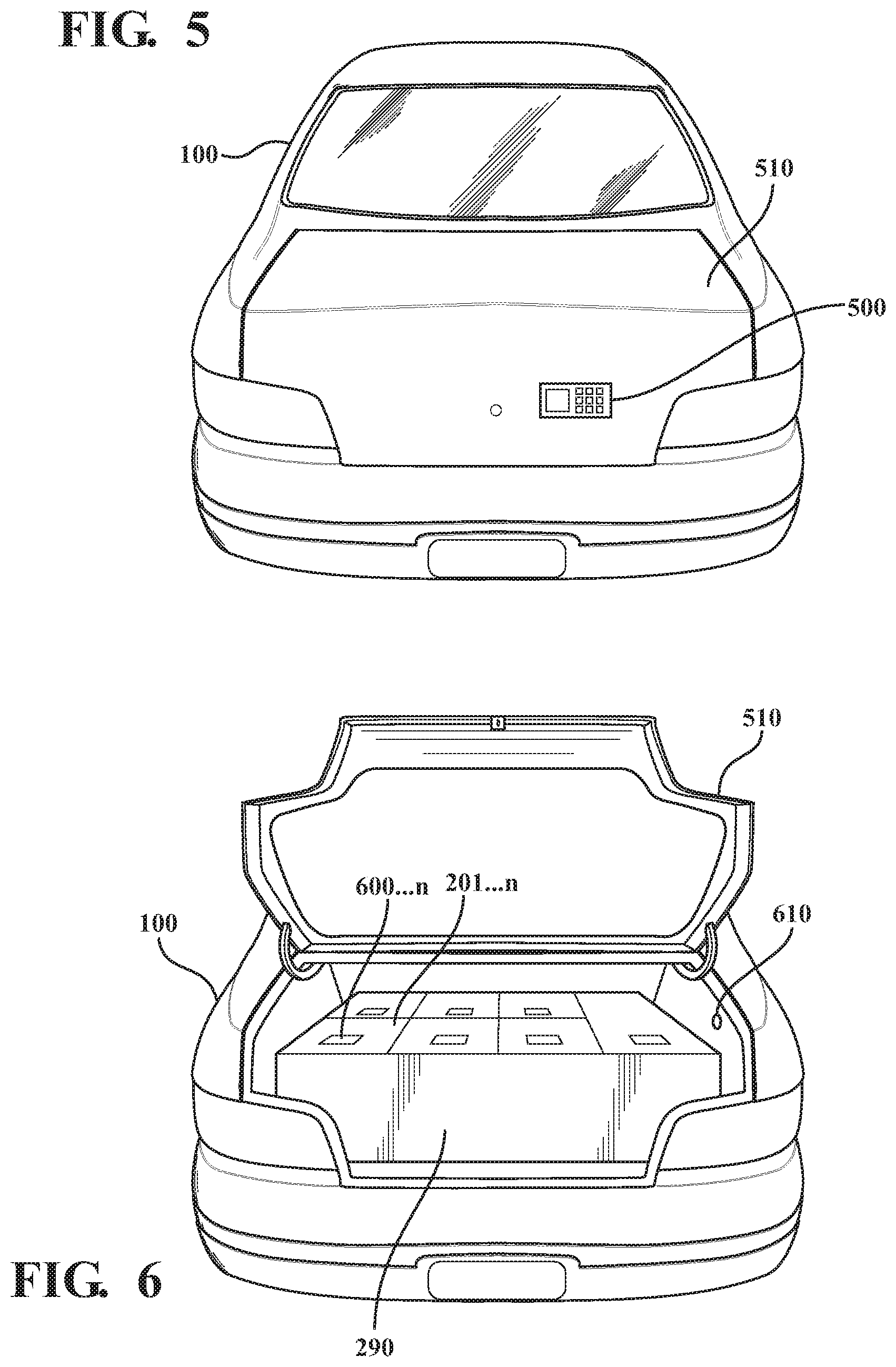 Patent US12304424 Figure 5 – Vehicle systems for dynamic crowdsourced delivery