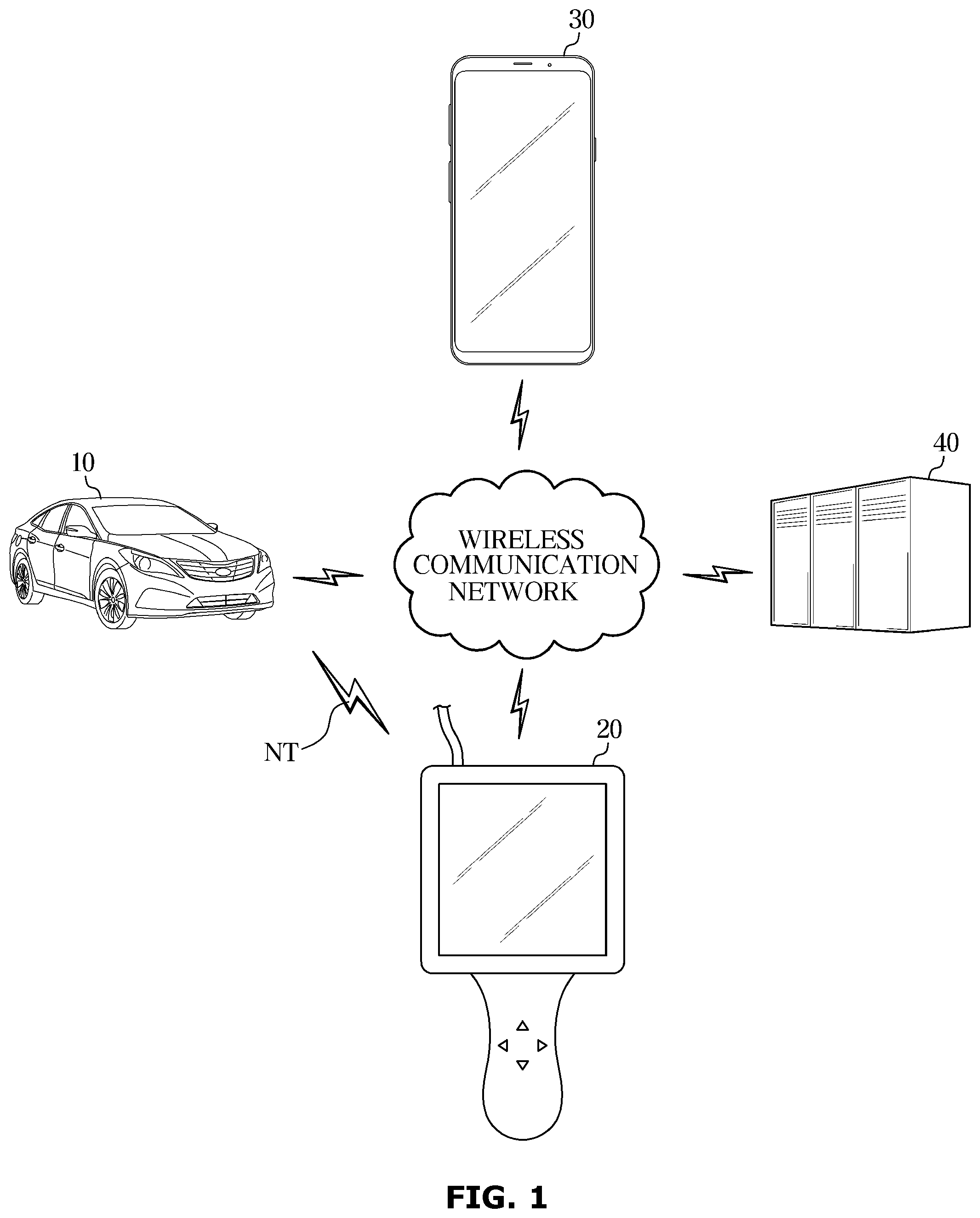 Patent US12304426 — Fingerprint data reset system and fingerprint data reset method — Figure 1