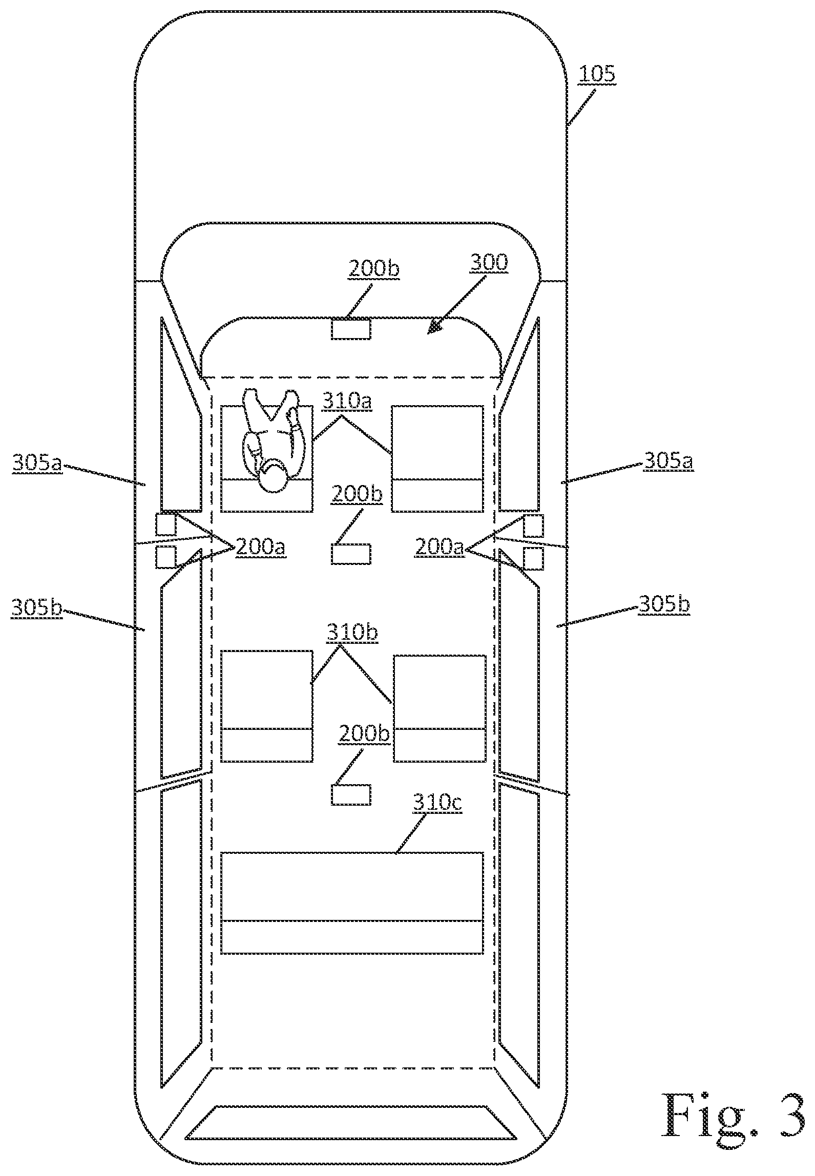 Patent US12304429 Figure 3 – Vehicle sensor control for optimized monitoring