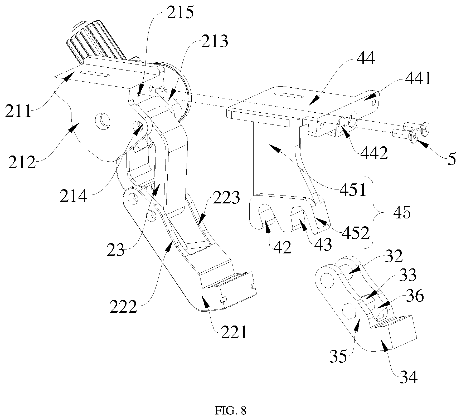 Patent US12304430 Figure 5 – Electric step device and vehicle having same