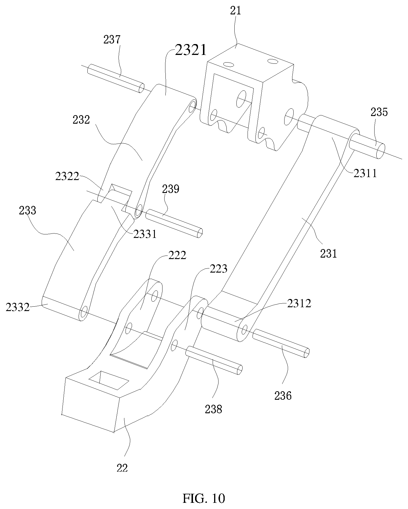 Patent US12304430 Figure 7 – Electric step device and vehicle having same