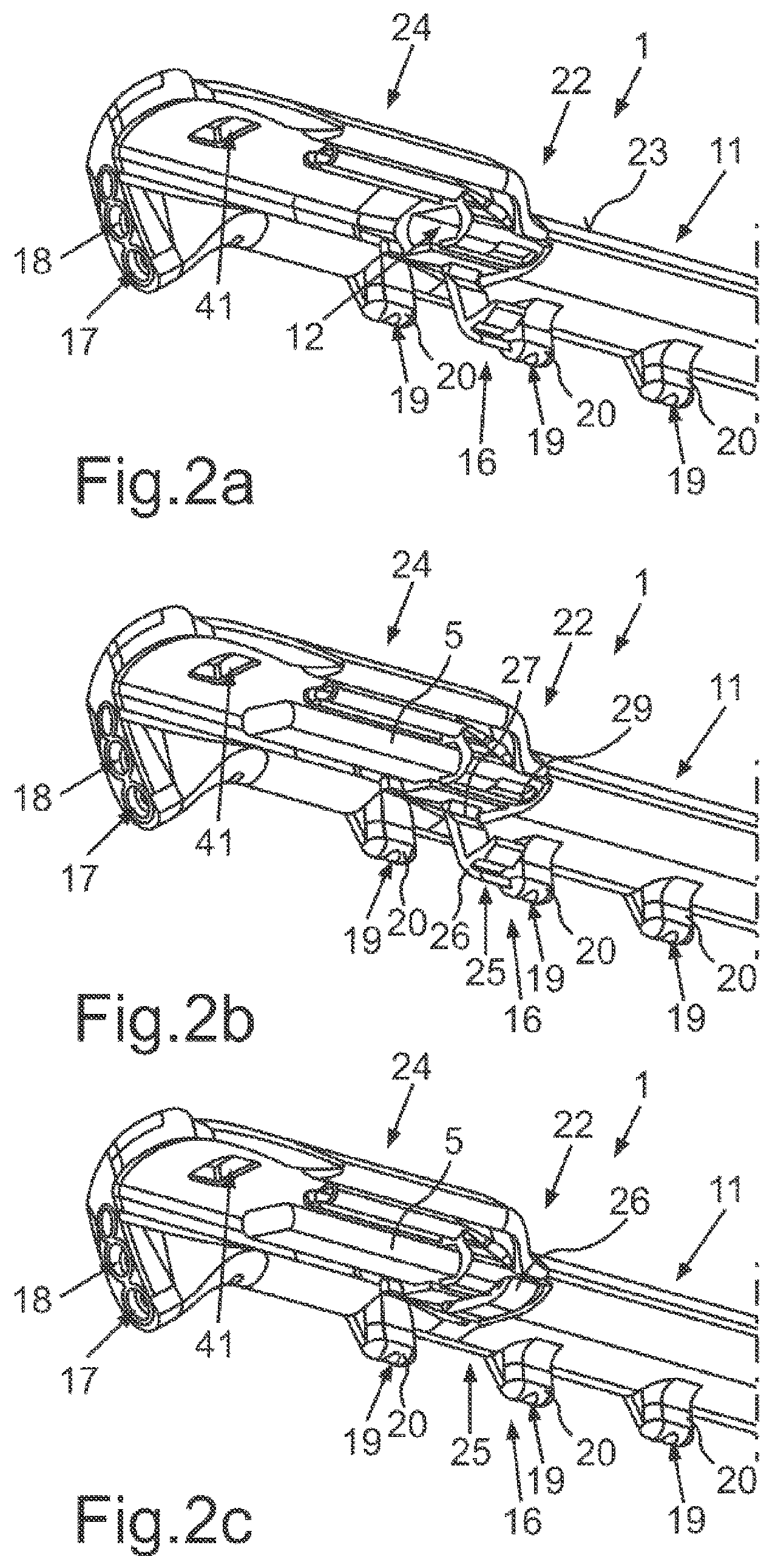 Patent US12304432 Figure 2 – Wind deflector for a windscreen wiper system of a motor vehicle