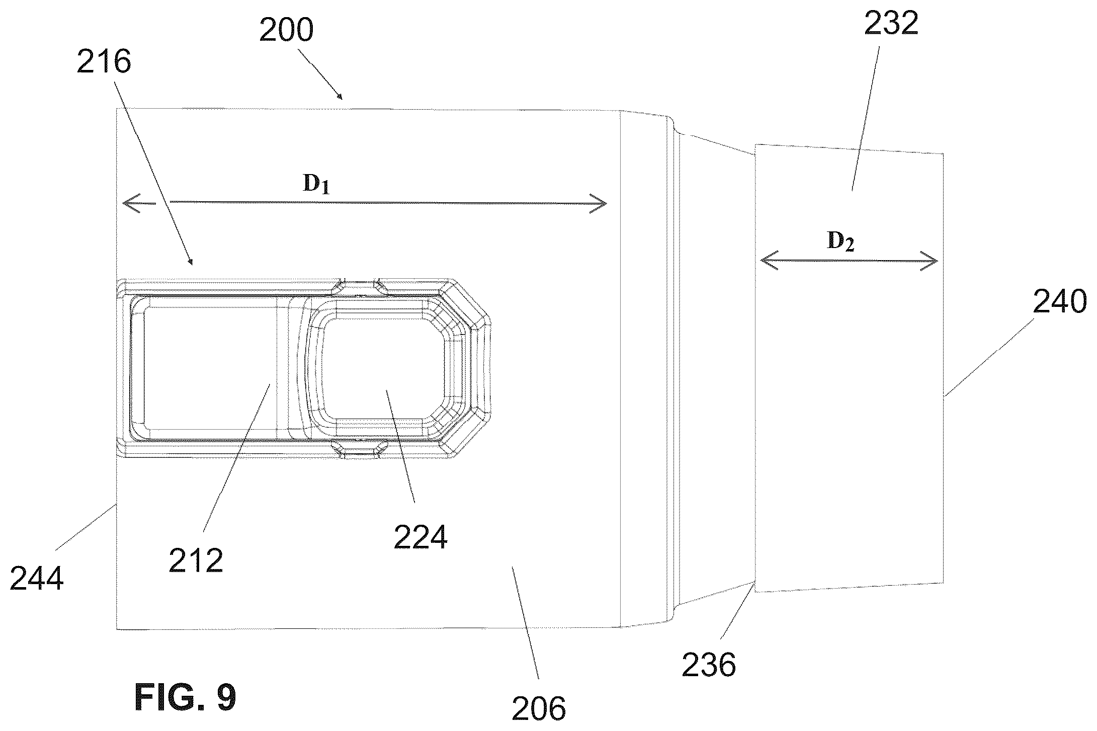 Patent US12304436 Figure 7 – Vehicle drying system