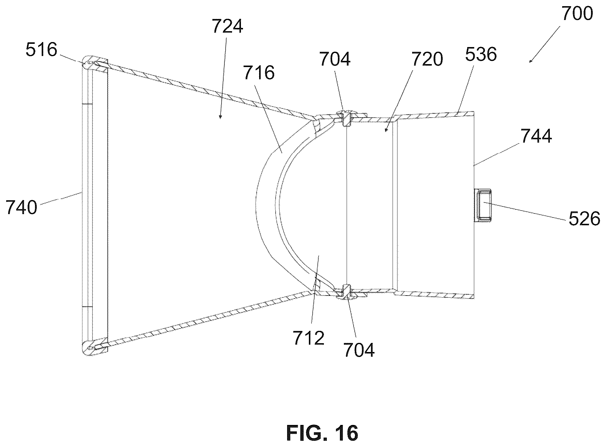 Patent US12304436 Figure 14 – Vehicle drying system