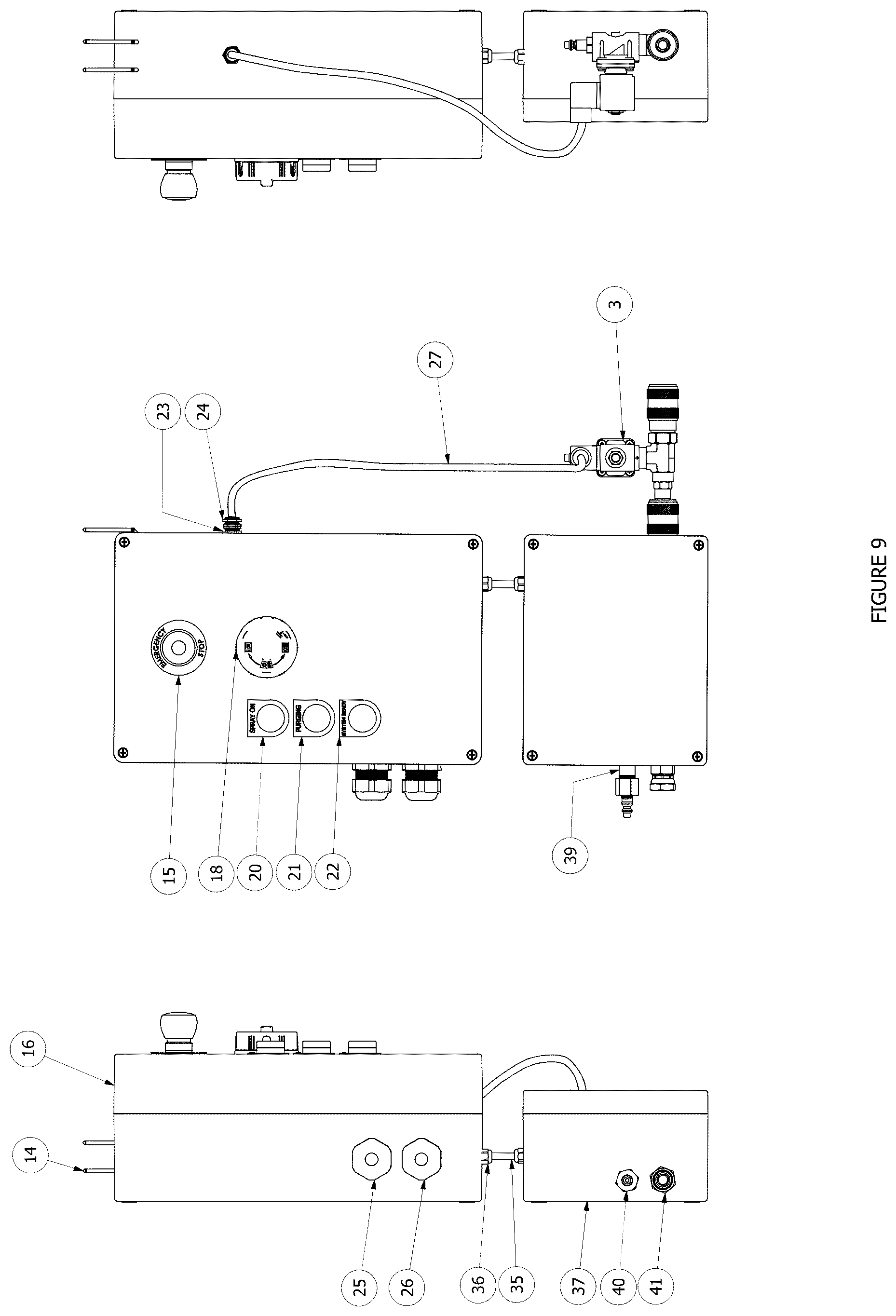 Patent US12304437 Figure 9 – Portable undersprayer
