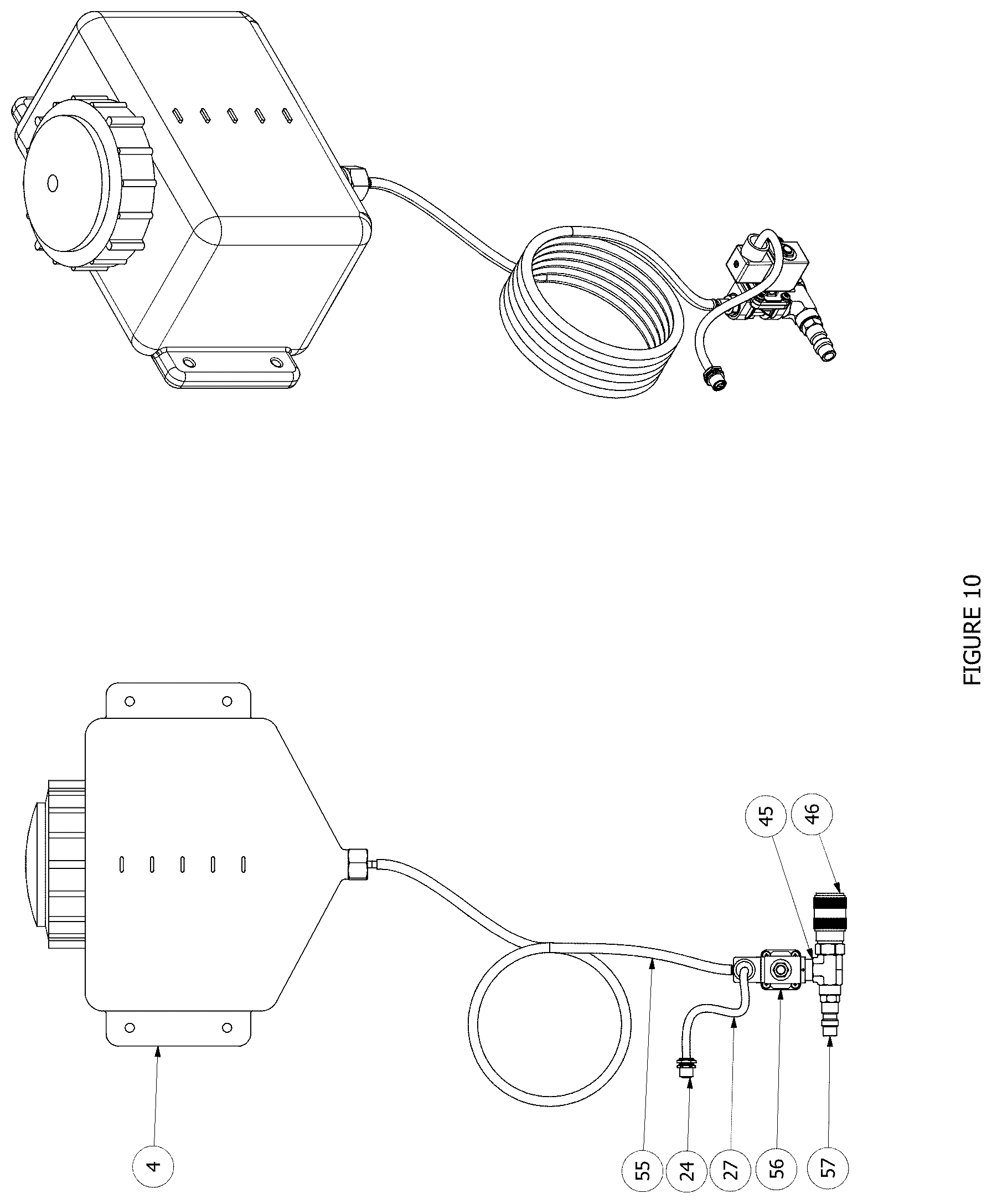 Patent US12304437 Figure 10 – Portable undersprayer