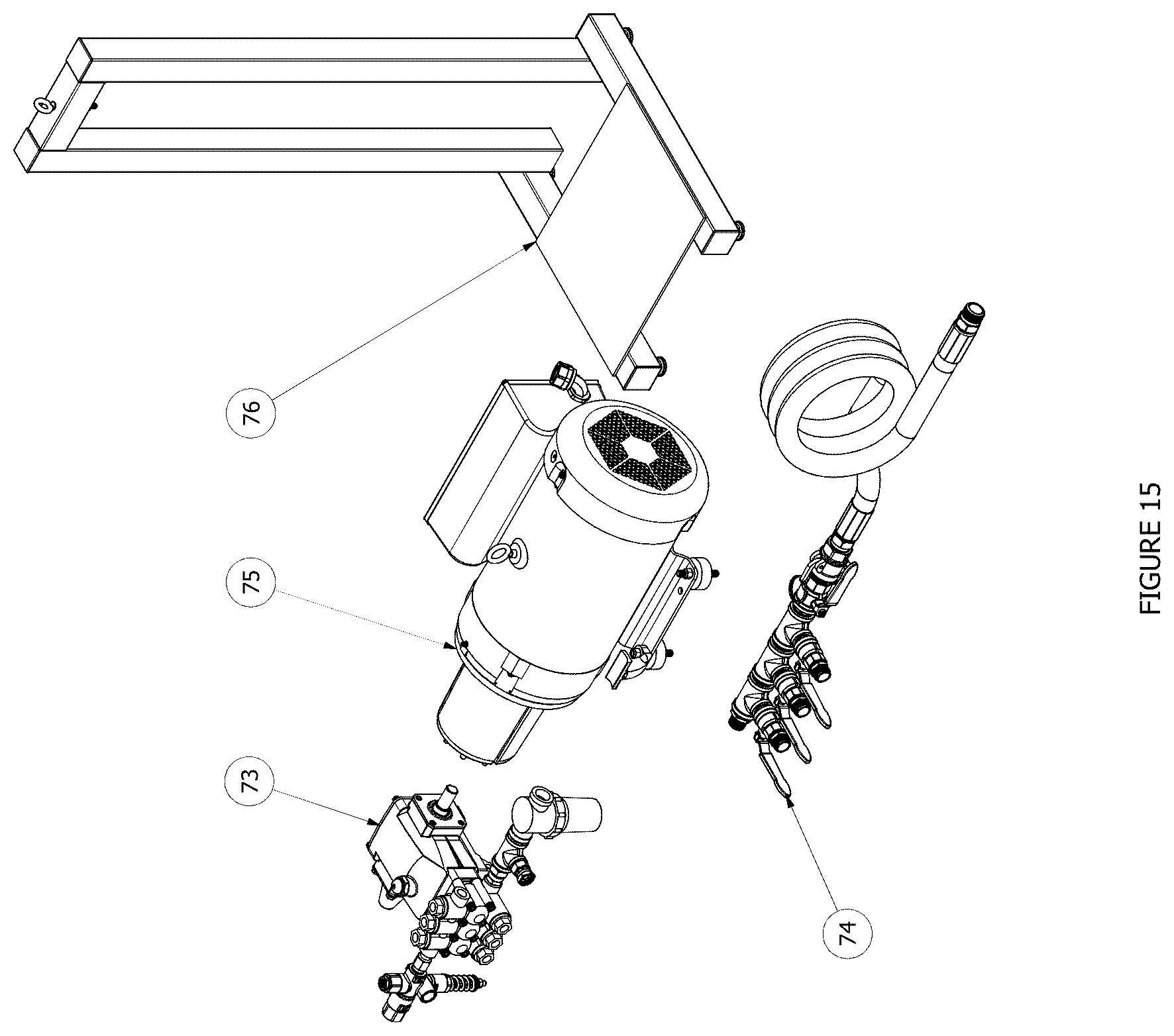 Patent US12304437 Figure 15 – Portable undersprayer