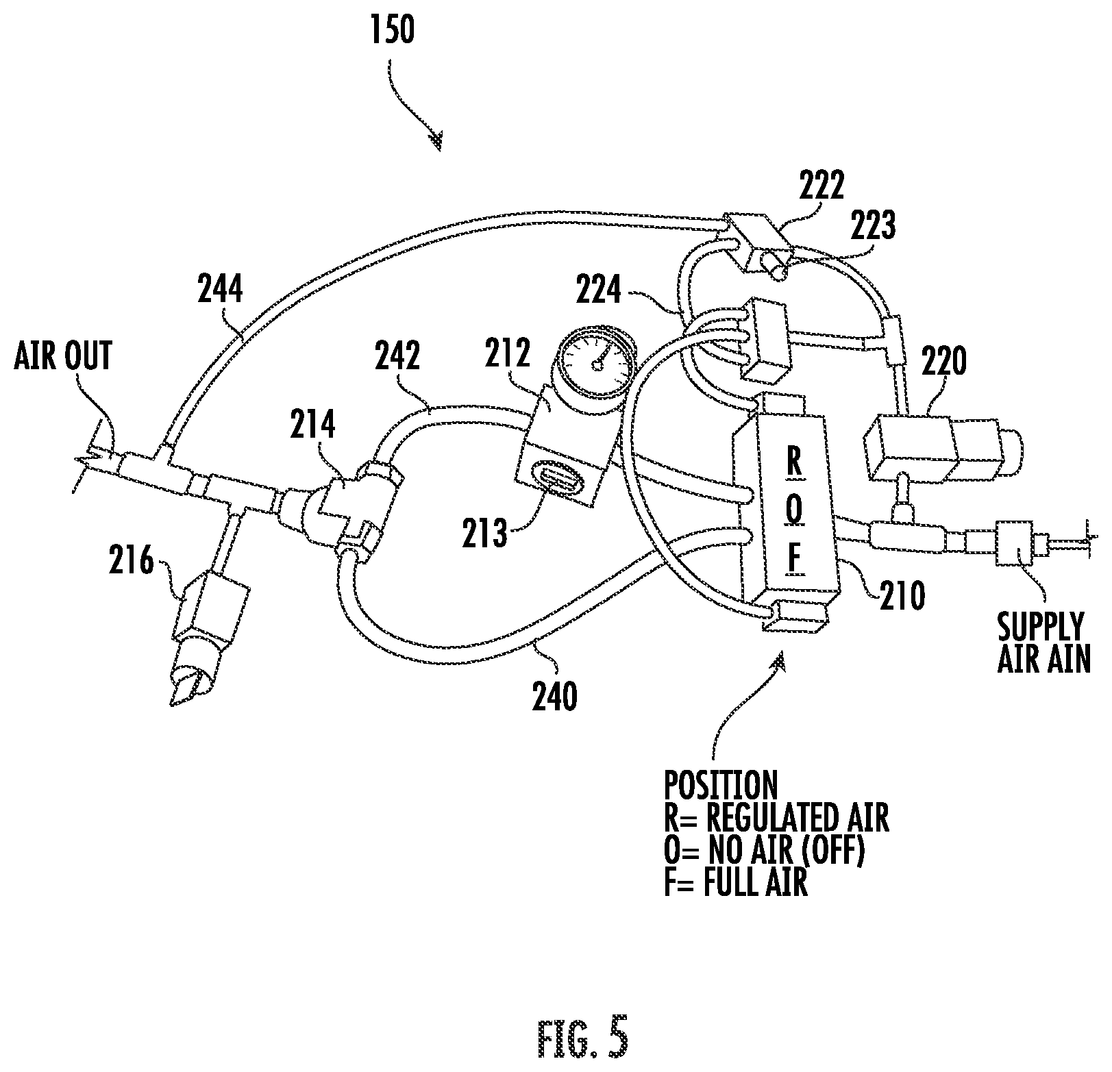 Patent US12304441 Figure 5 – Air compressor load management system and method including an air compressor load control device