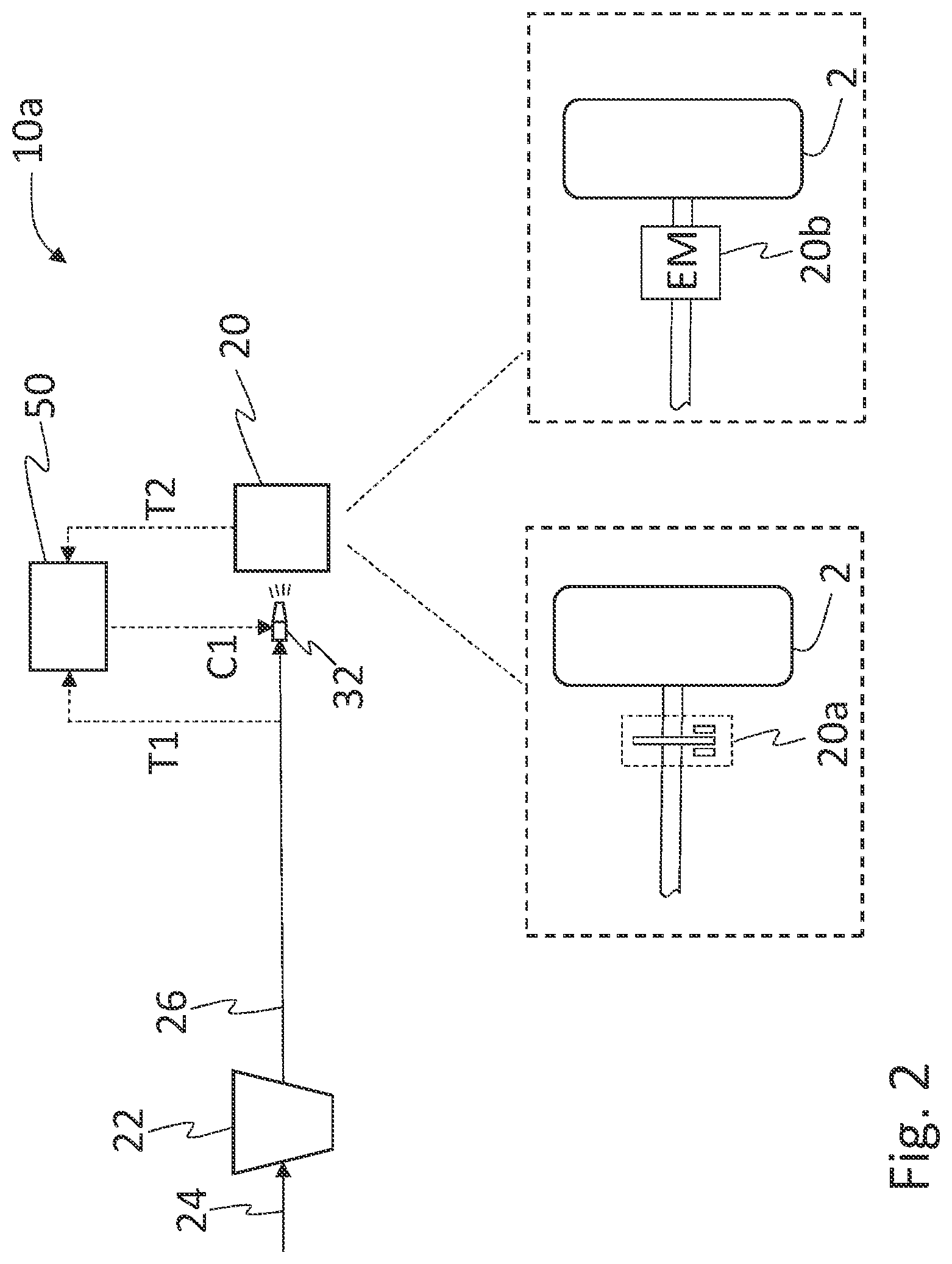 Patent US12304446 Figure 2 – System and method for use in connection with a wheel torque generating component in a heavy-duty vehicle