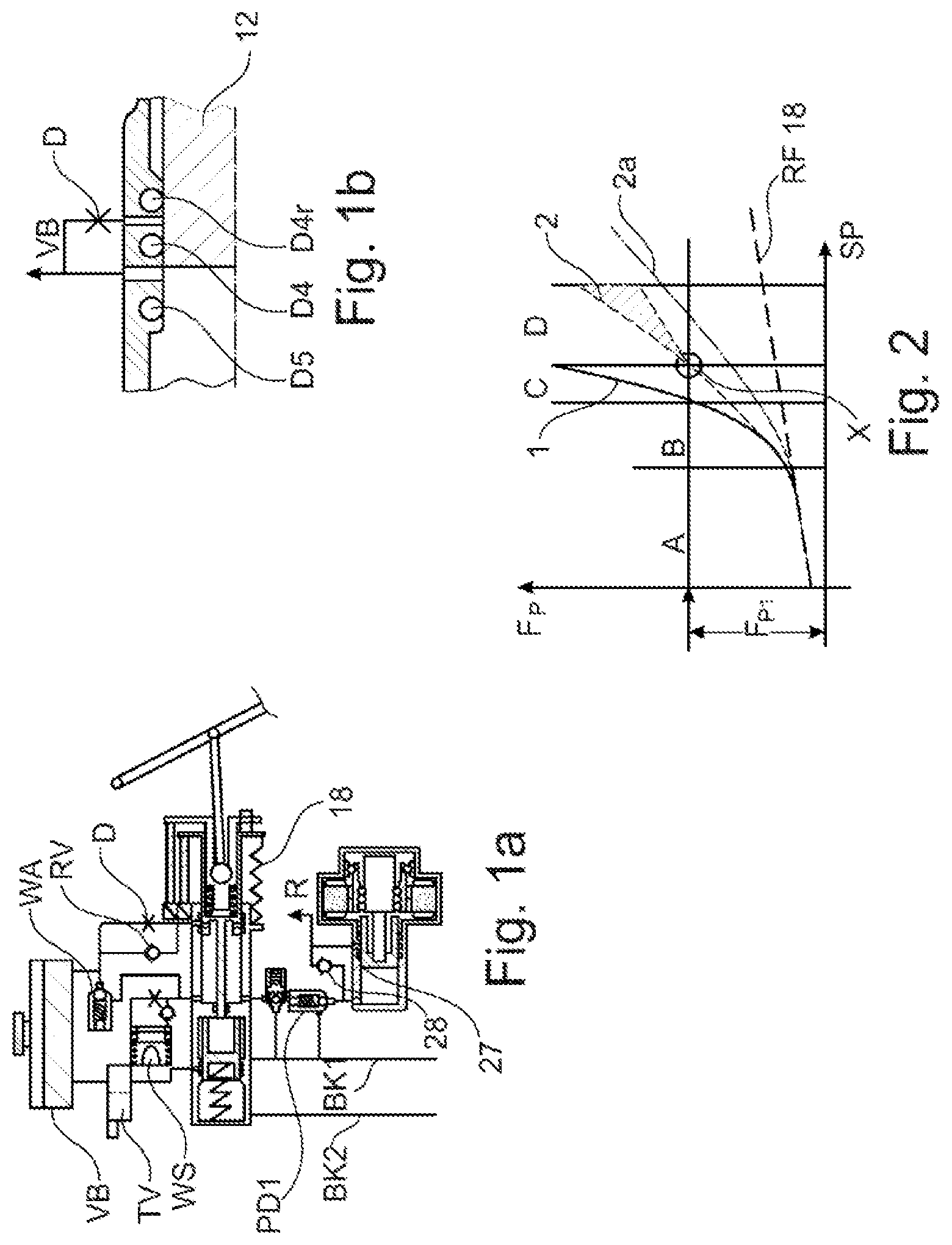 Patent US12304451 Figure 2 – Brake system