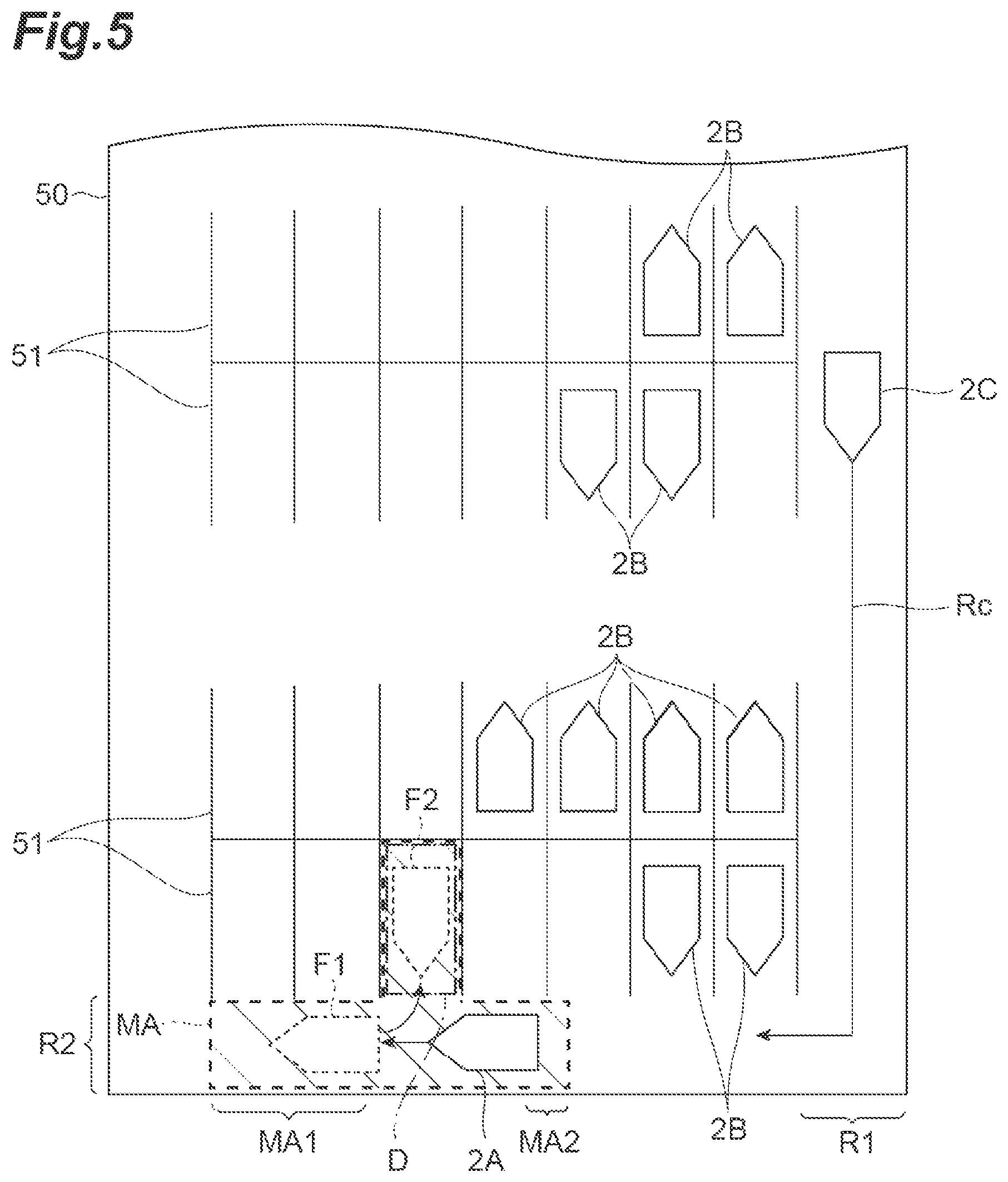 Patent US12304458 Figure 5 – Automated valet parking system, control method of automated valet parking system, and autonomous driving vehicle