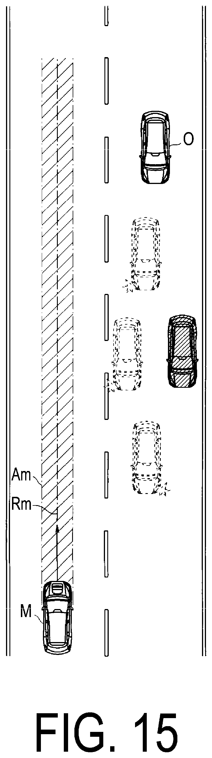 Patent US12304468 Figure 15 – Vehicle driving assist device