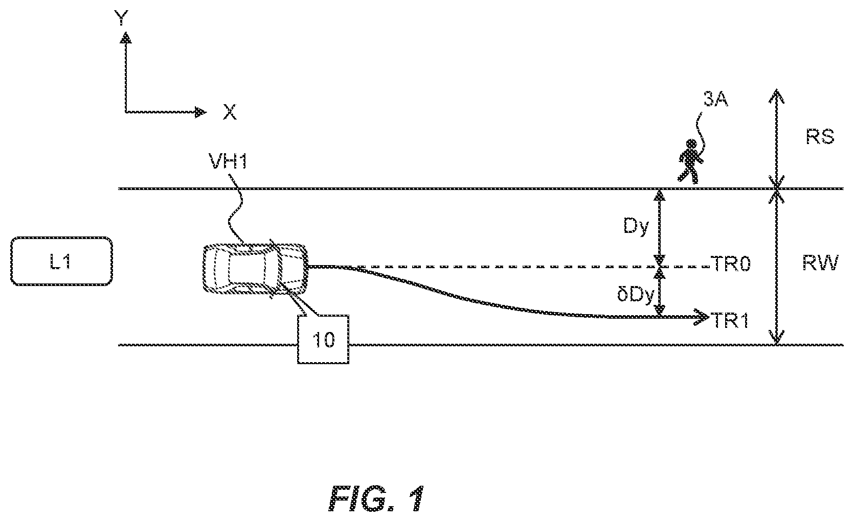 Patent US12304472 — Driving assist method and driving assist device for vehicle and medium — Figure 1
