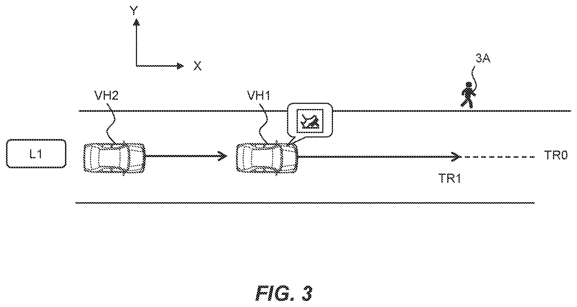 Patent US12304472 Figure 3 – Driving assist method and driving assist device for vehicle and medium