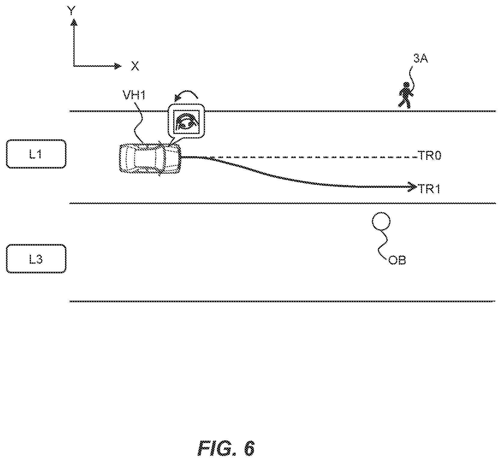 Patent US12304472 Figure 6 – Driving assist method and driving assist device for vehicle and medium