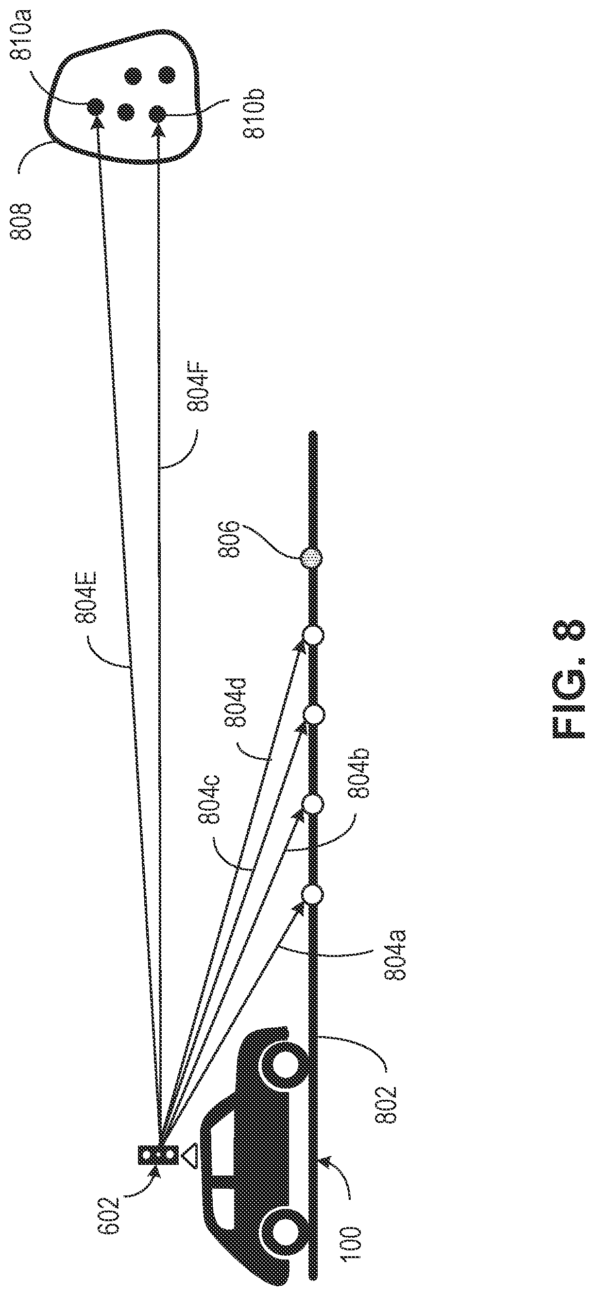 Patent US12304486 Figure 8 – Brake arbitration