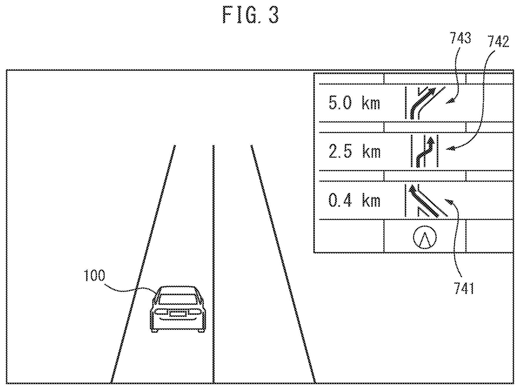 Patent US12304488 Figure 3 – Vehicle control device, information provision method, and non-transitory recording medium