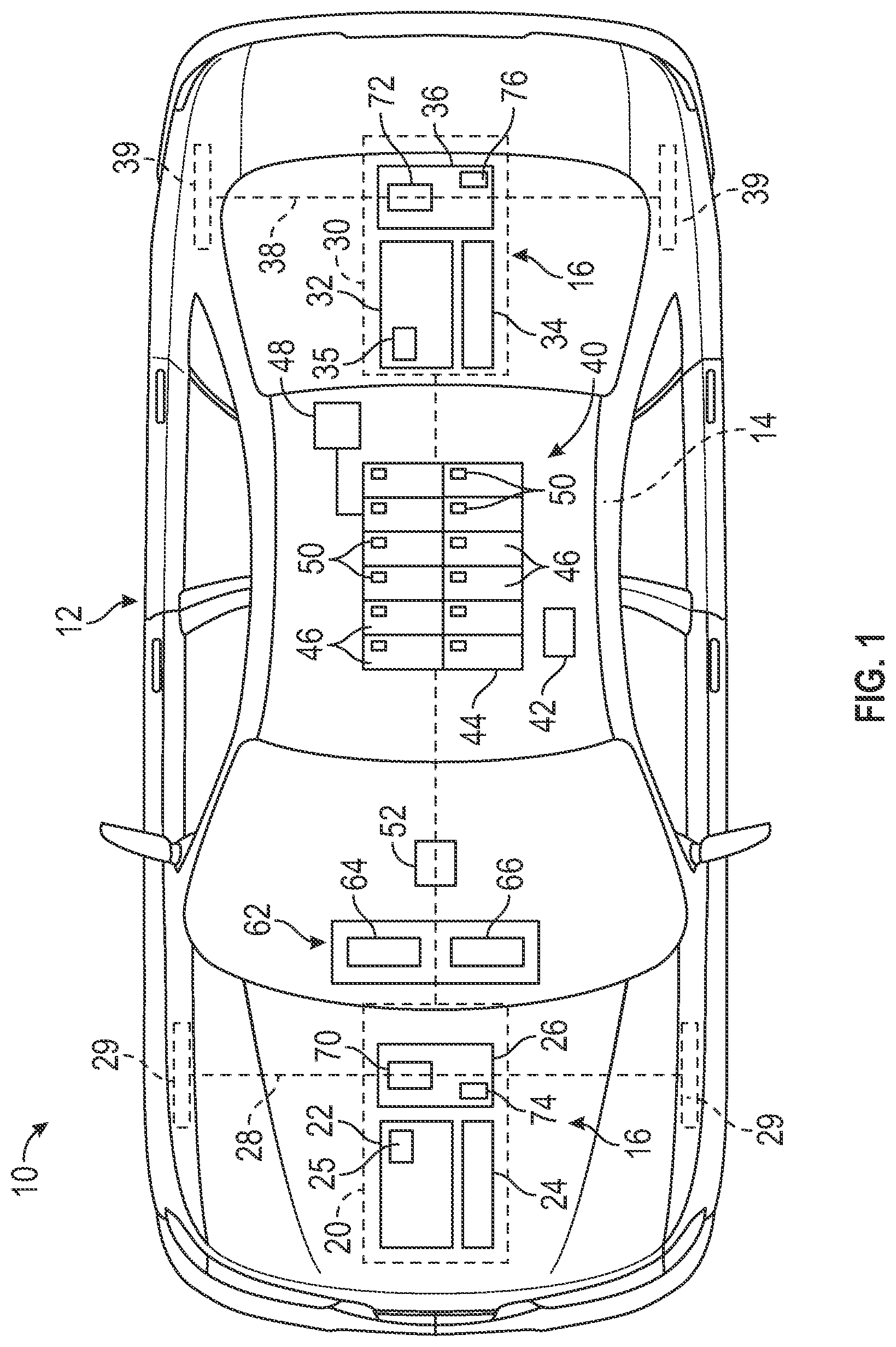Patent US12304493 Figure 1 – Control of transitions between transmission states