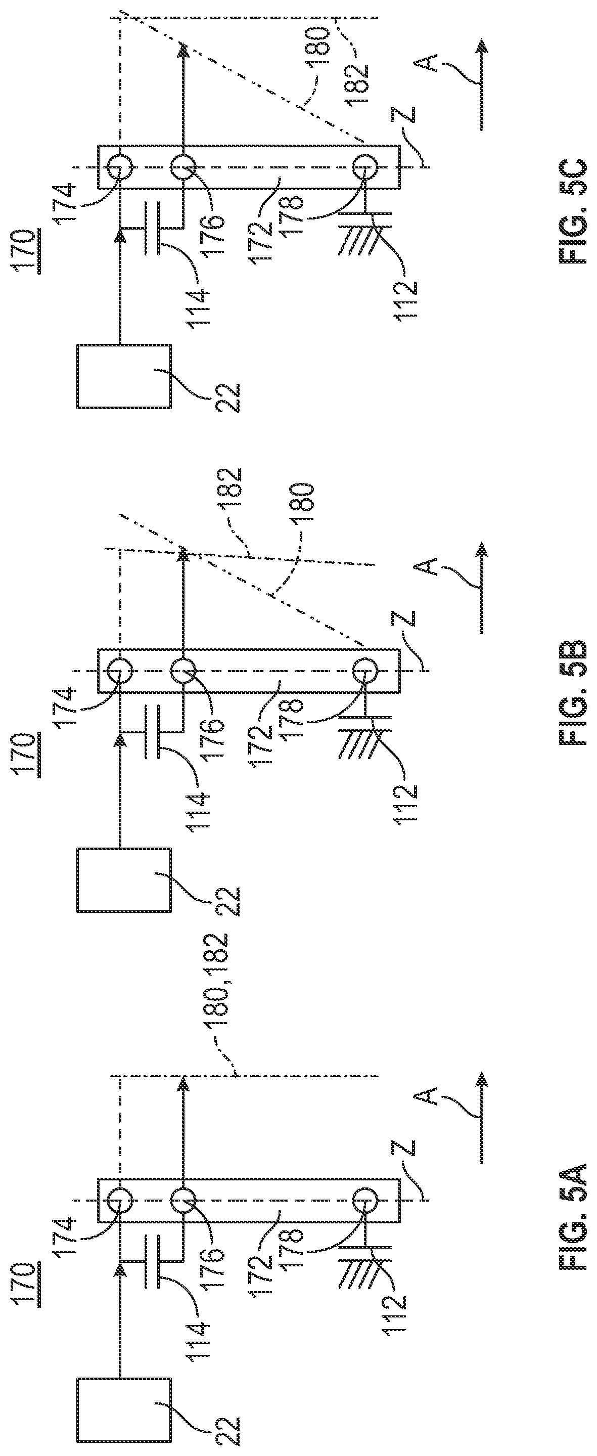 Patent US12304493 Figure 5 – Control of transitions between transmission states