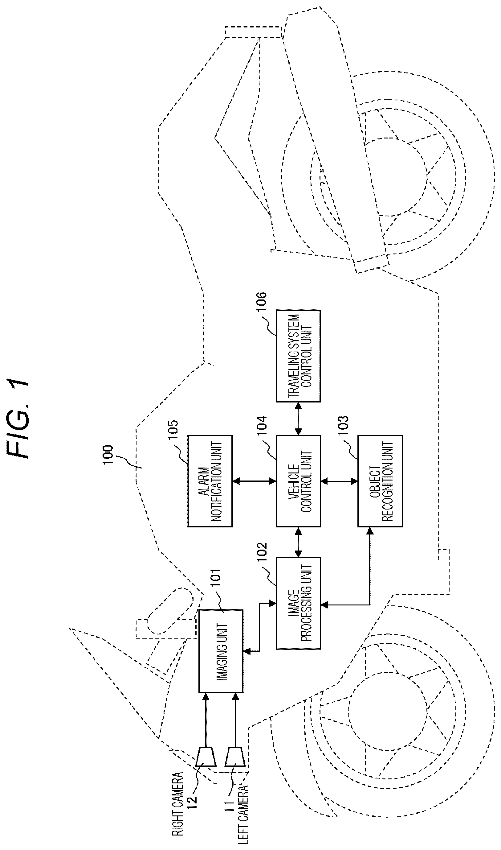 Patent US12304503 Figure 1 – Vehicle orientation estimation system and vehicle orientation estimation method