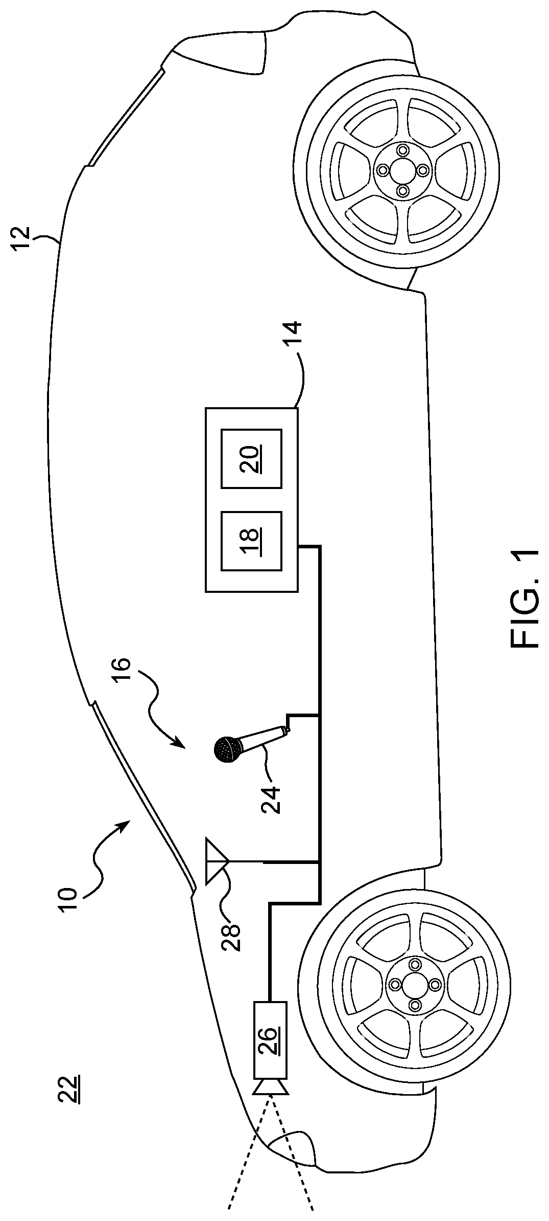 Patent US12304512 Figure 1 – Detecting and resolving information contradictions for a vehicle