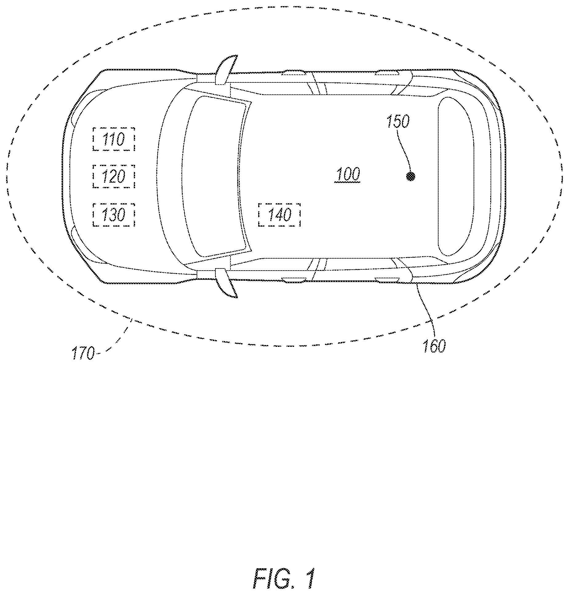 Patent US12304515 Figure 1 – Vehicle path adjustment