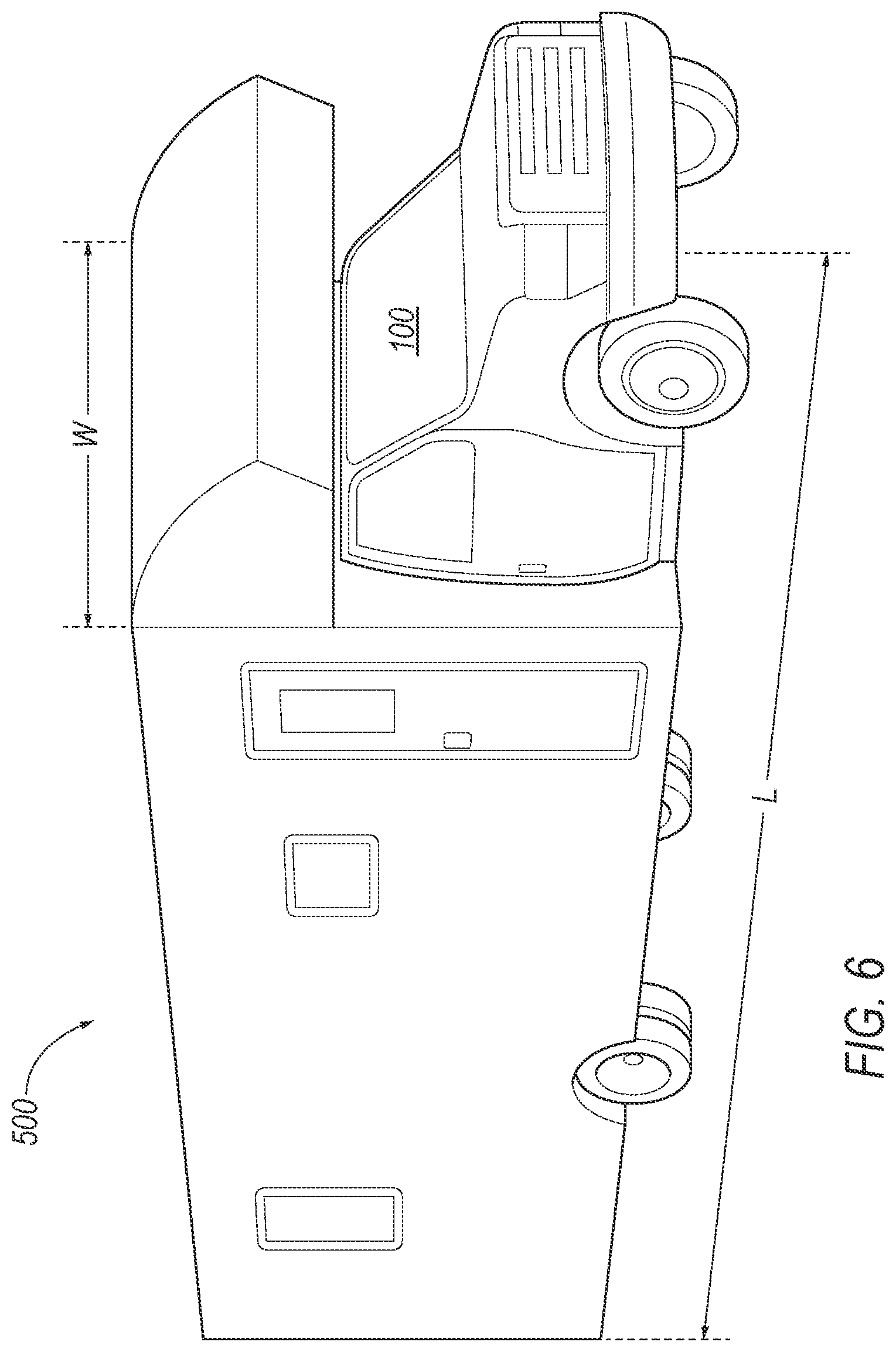 Patent US12304515 Figure 6 – Vehicle path adjustment
