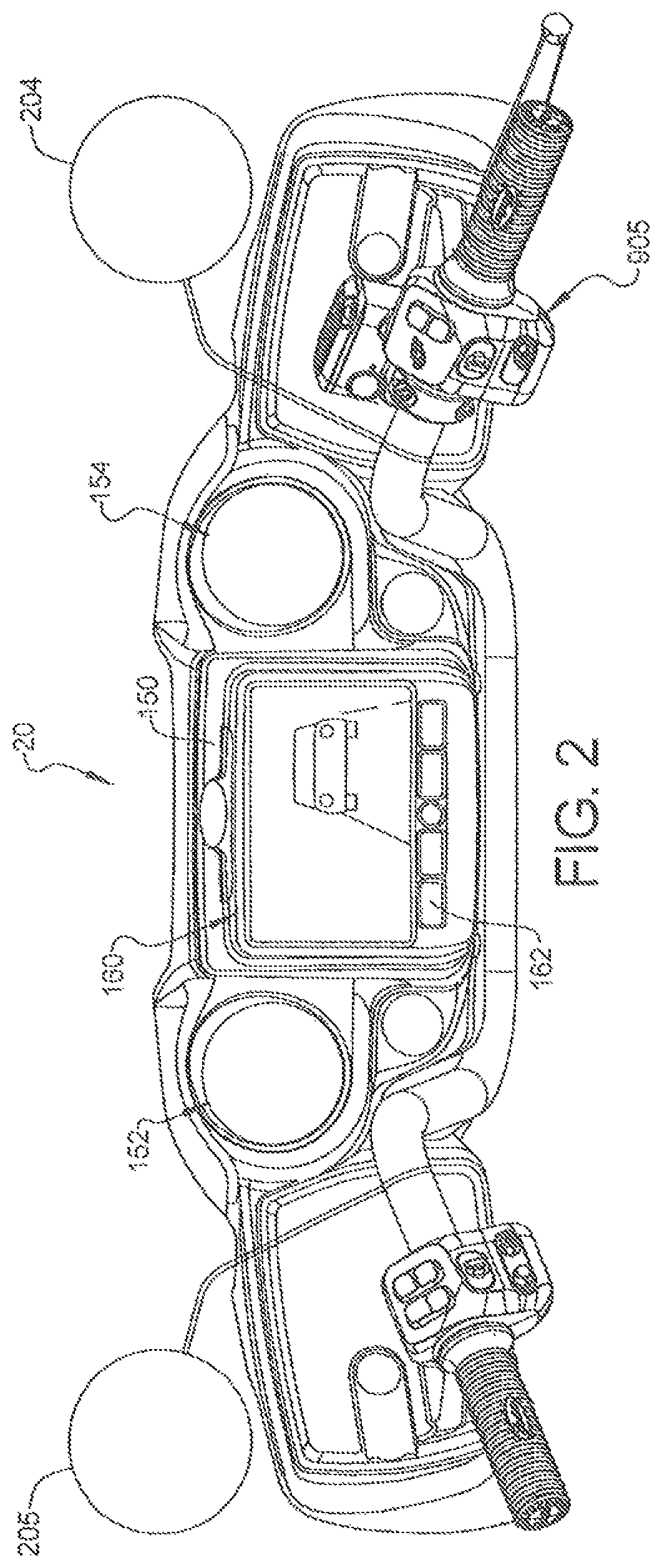Patent US12304517 Figure 2 – Wheeled vehicle notification system and method