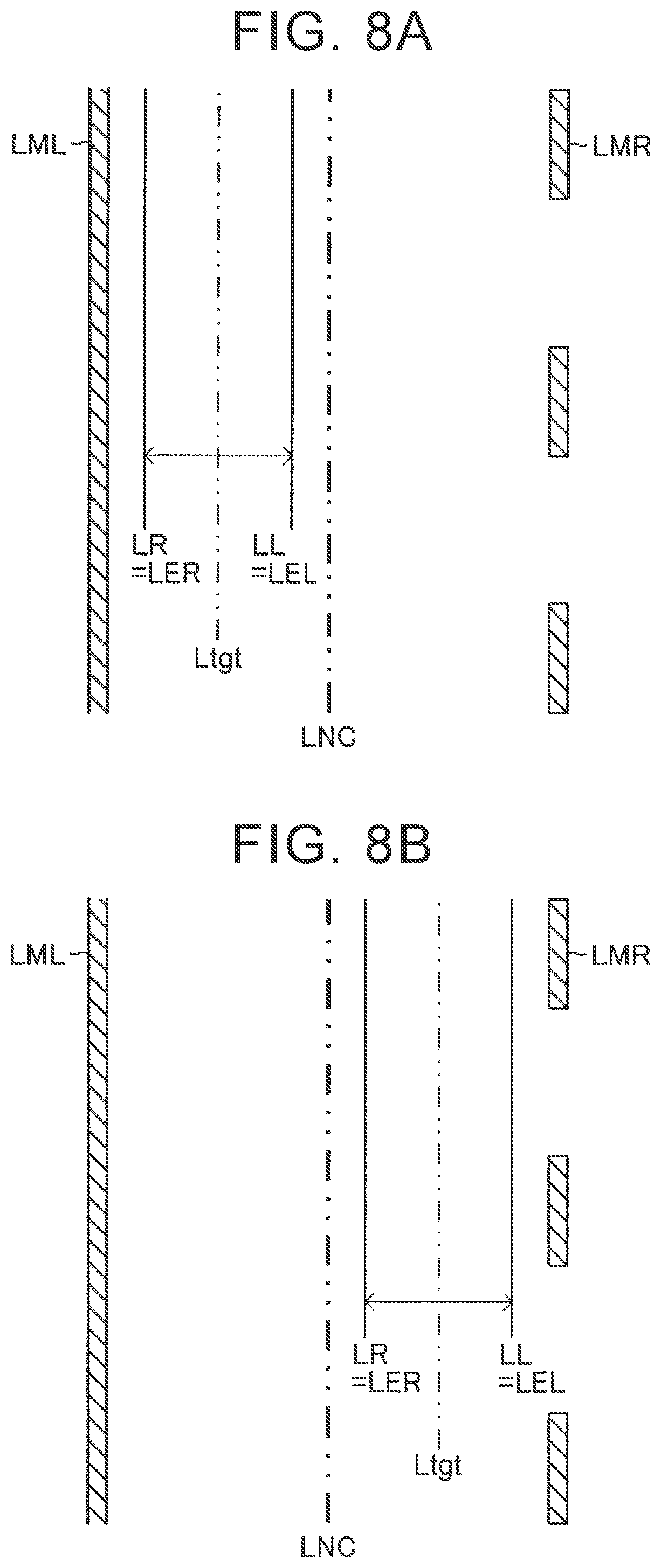 Patent US12304522 Figure 8 – Vehicle driving support device setting target traveling line