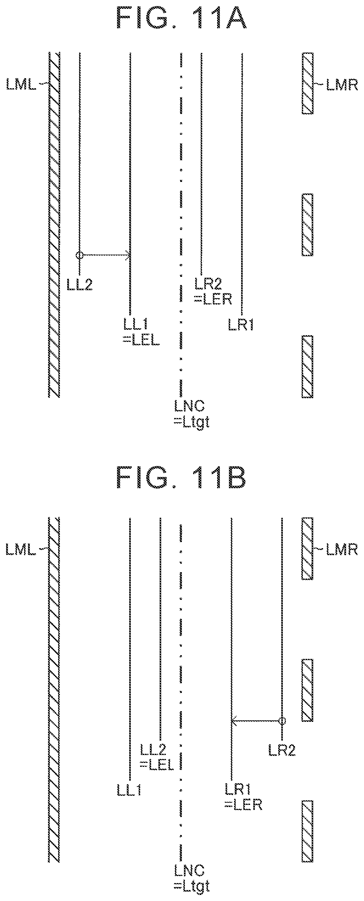 Patent US12304522 Figure 11 – Vehicle driving support device setting target traveling line
